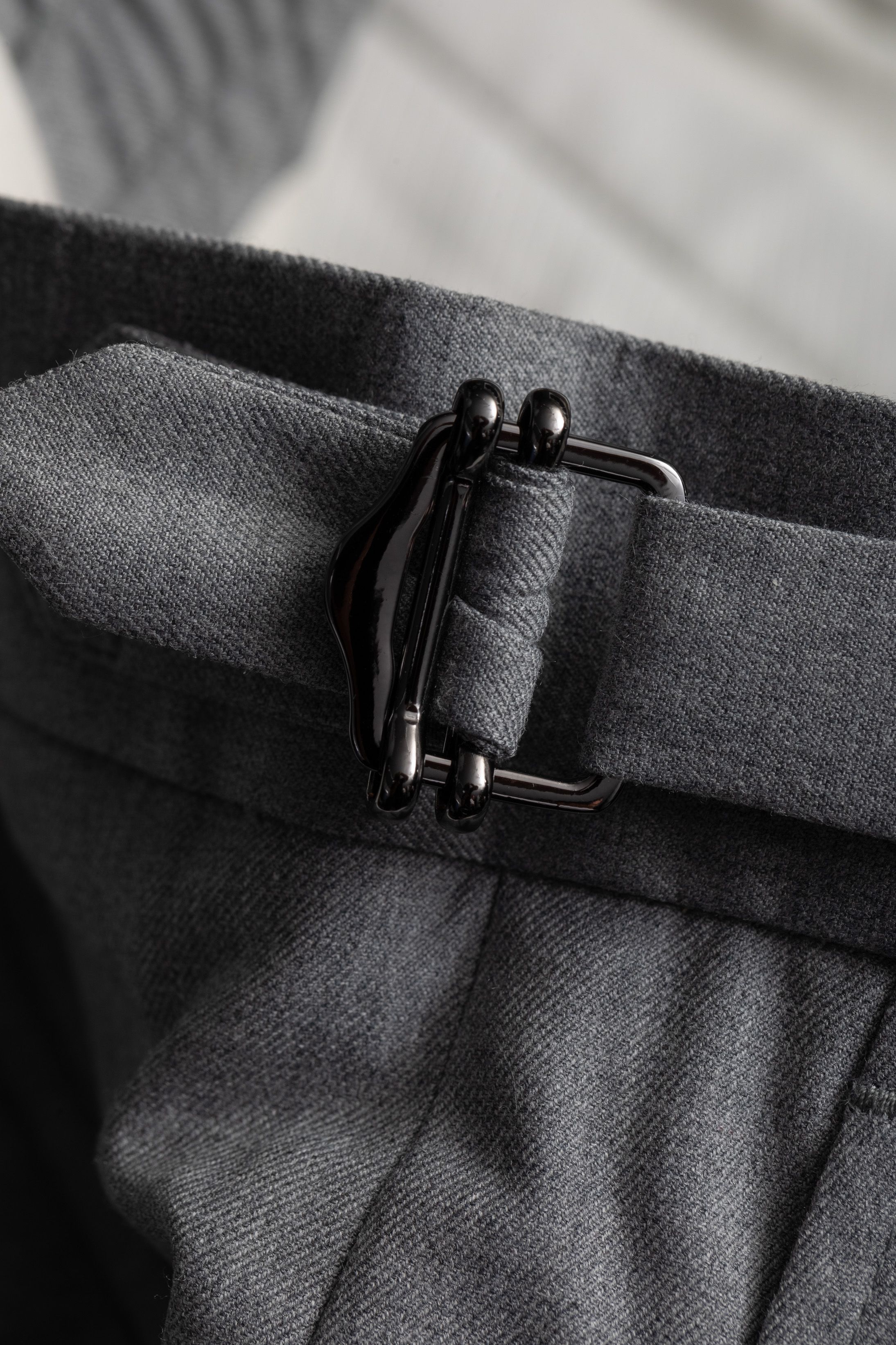Calça social Slim Fit Milano Cinza claro