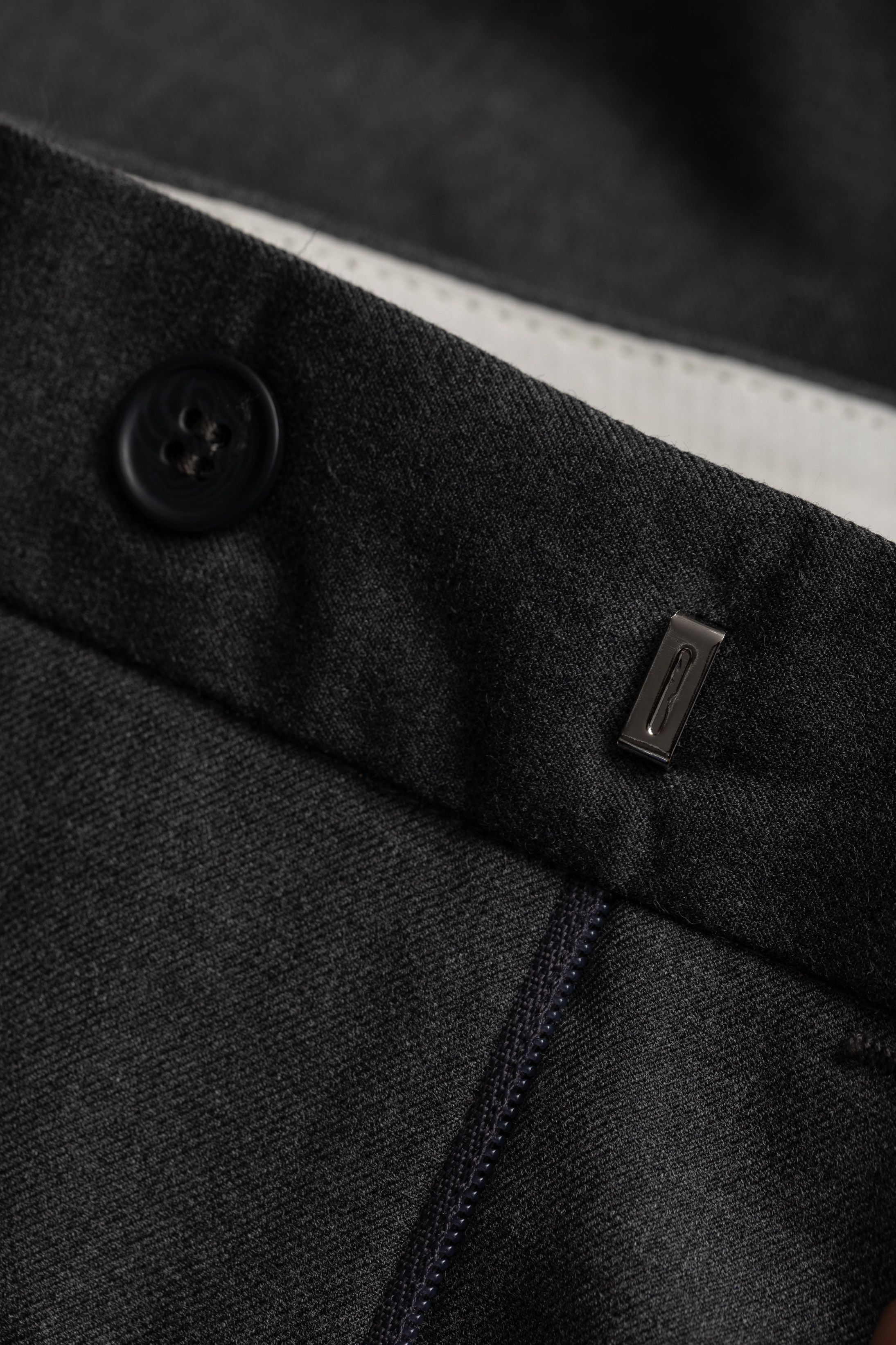 Calça social Slim Fit Milano Cinza Médio