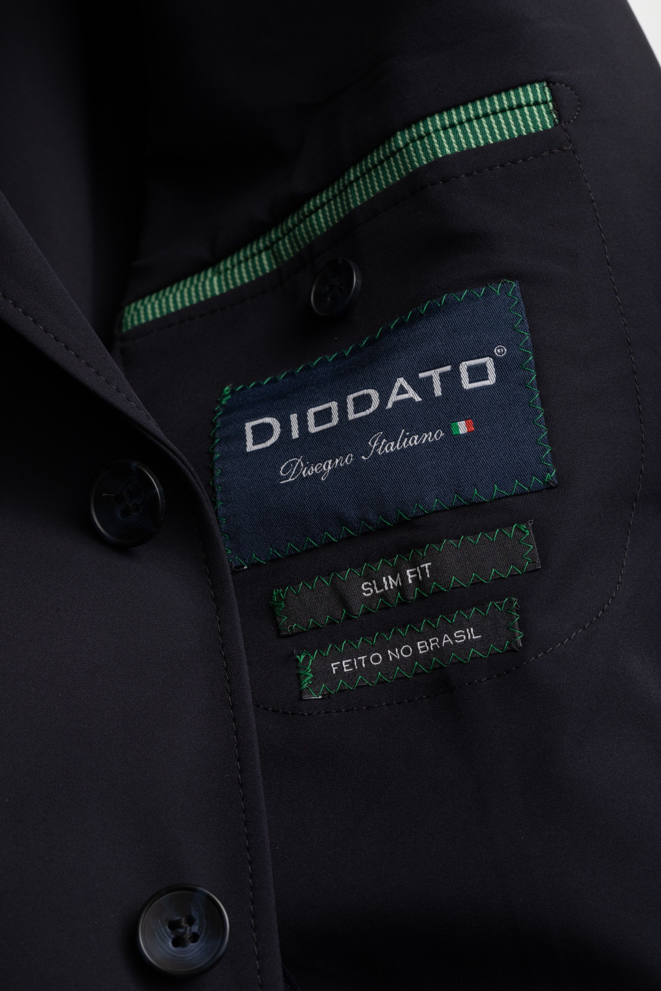 Blazer Slim Fit Firenze Marinho noite