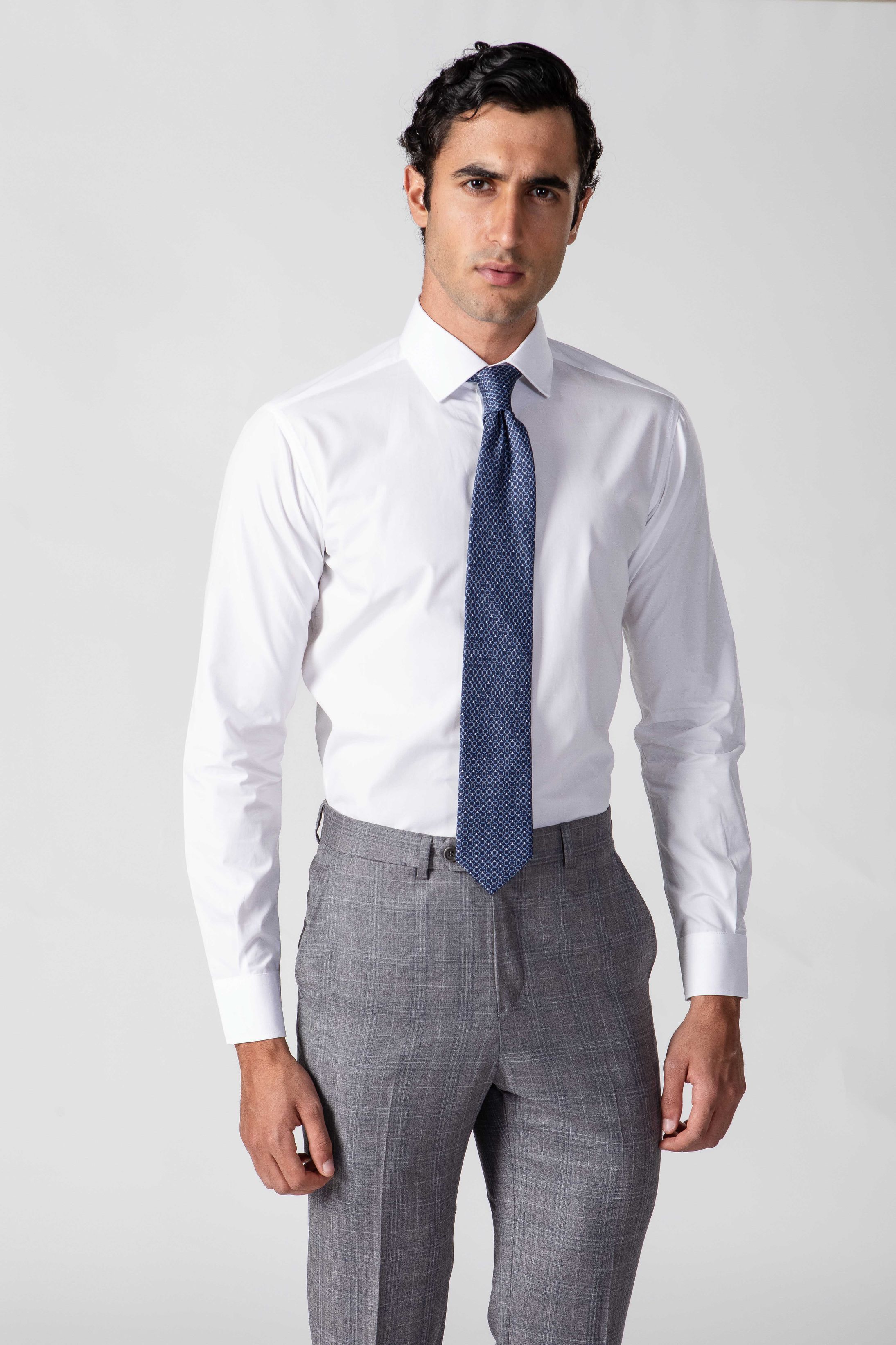 Costume Reda Super 130 Slim Window Pane