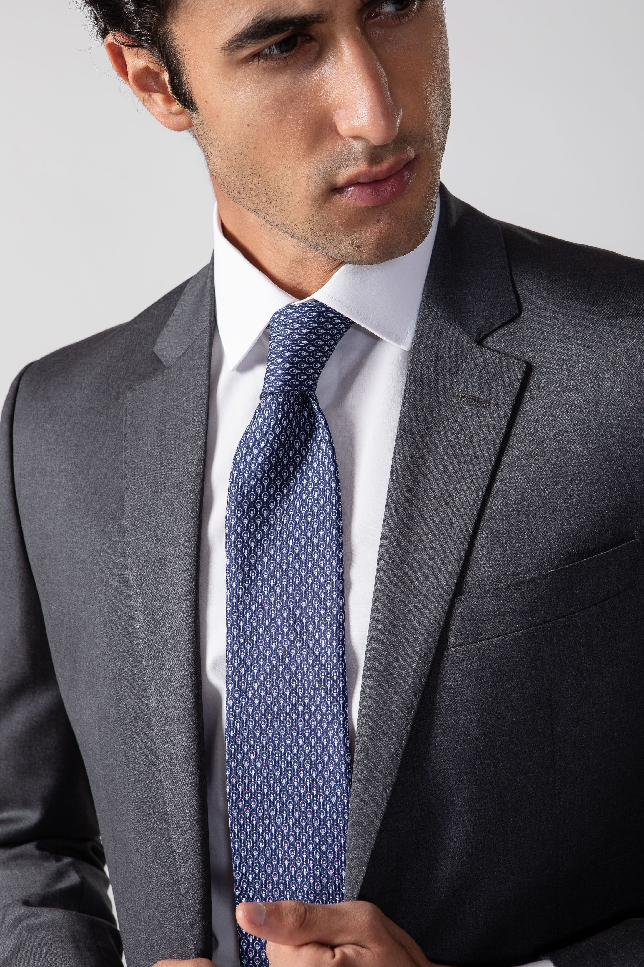 Costume Reda Super 110 Slim Cinza médio - Diodato Alfaiataria