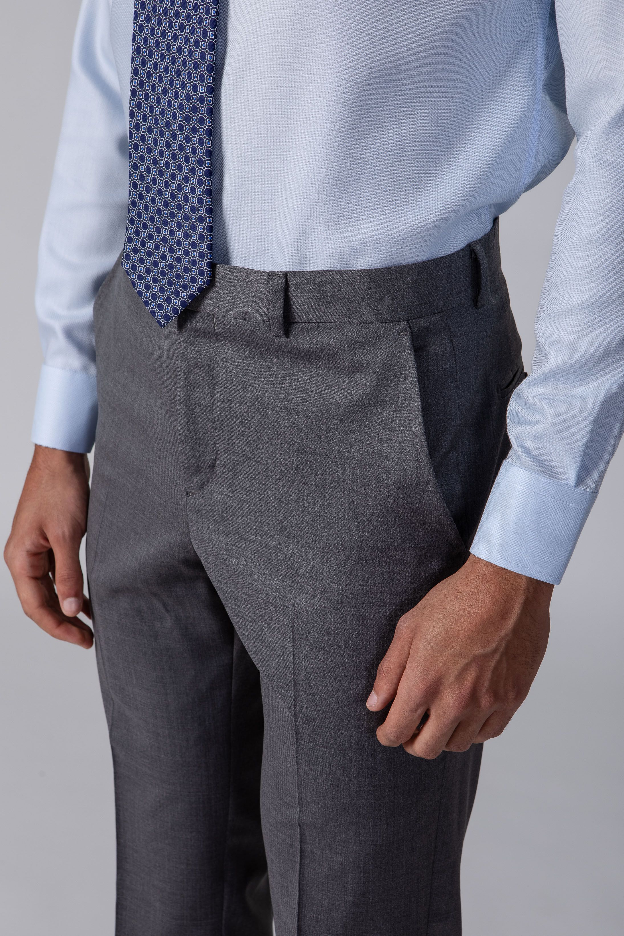Costume Reda Super 110 Slim Cinza claro