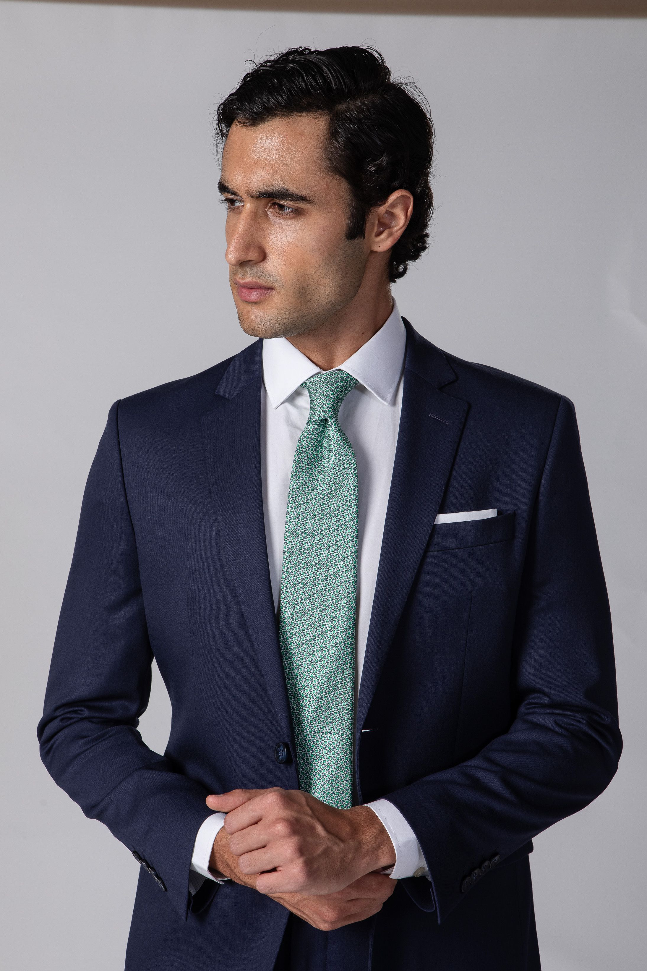 Costume Super 120 Slim Marinho 
