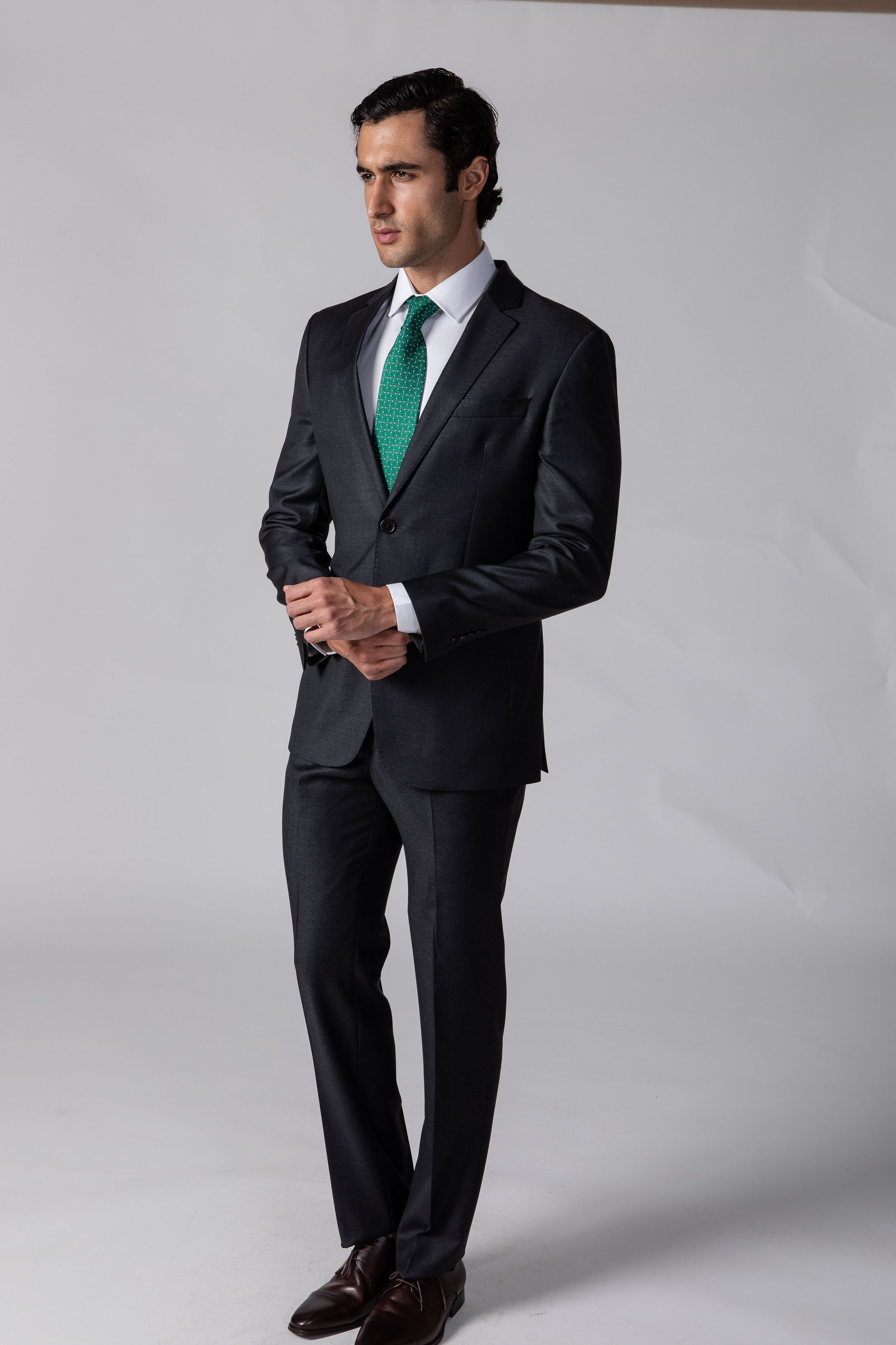 Costume Canônico Super 110 Slim Grafite - Diodato Alfaiataria