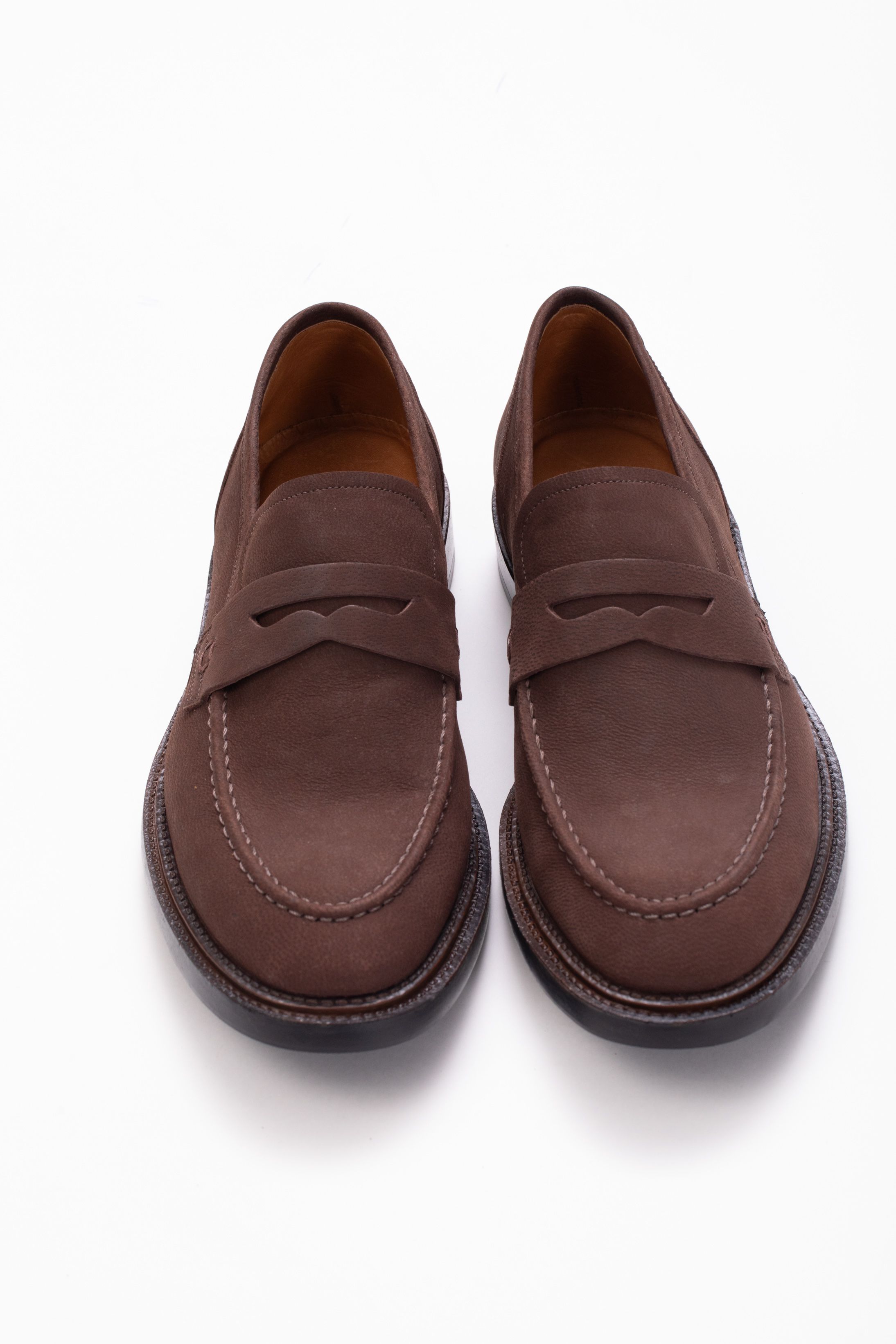 Penny Loafer Nobuck Milano - Diodato Alfaiataria