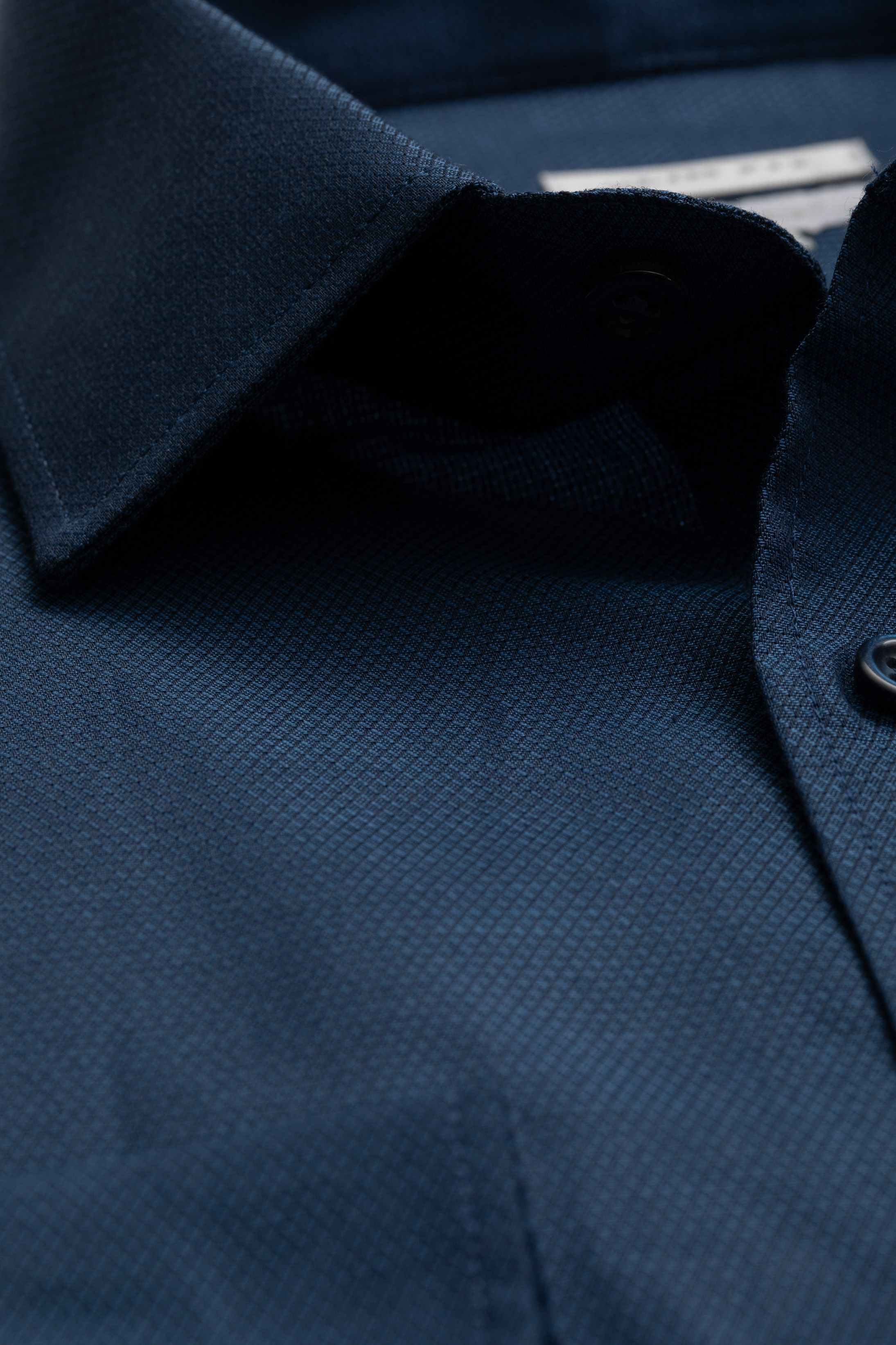 Camisa Manga Longa Slim fit Marinho