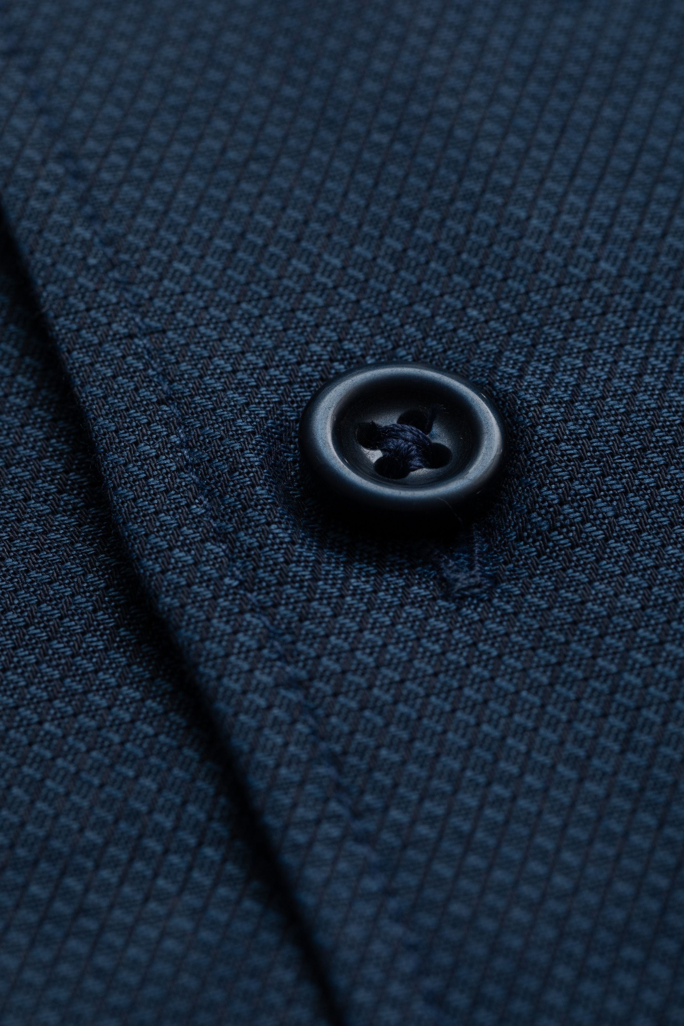 Camisa Manga Longa Regular Marinho