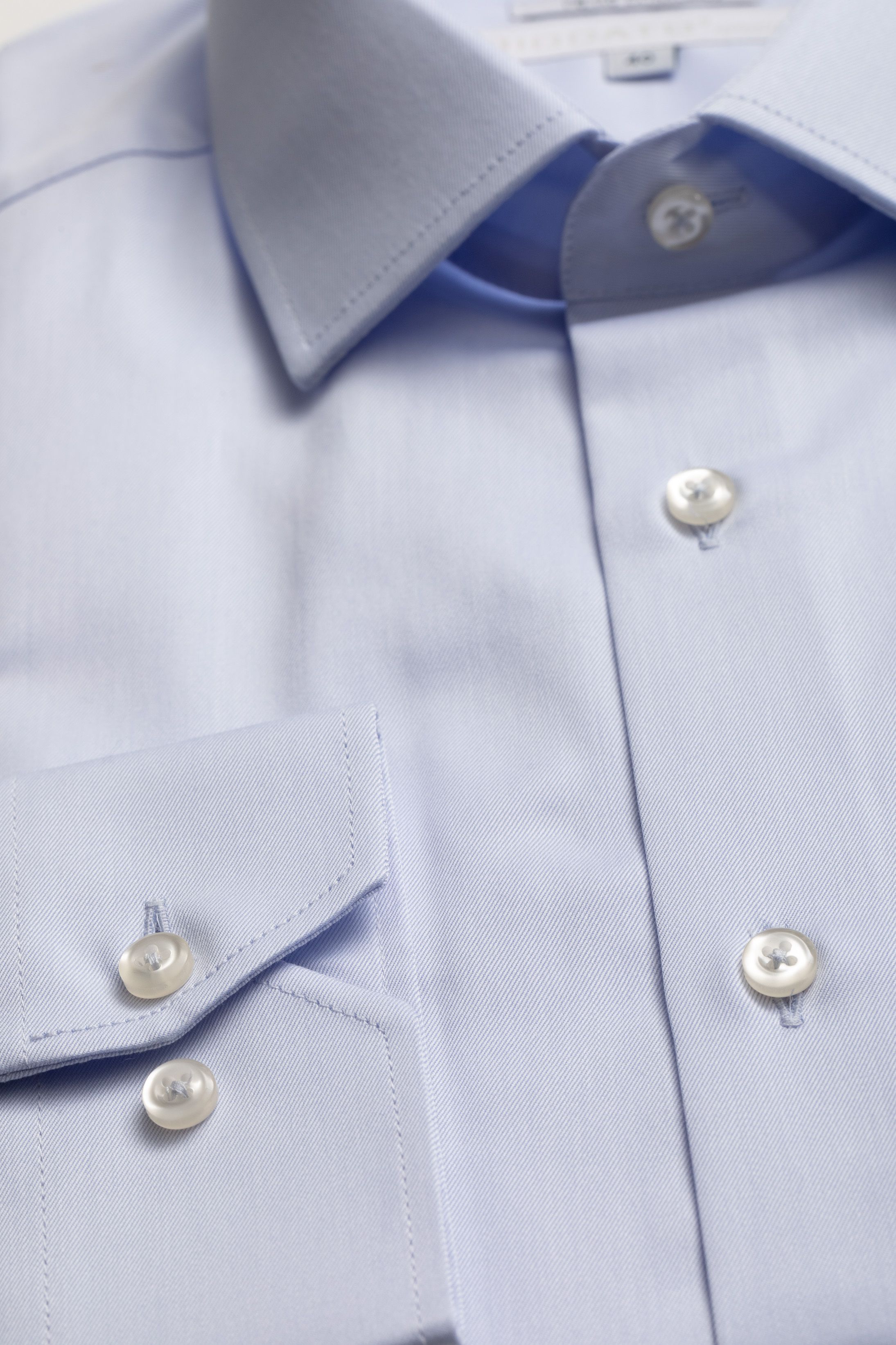 Camisa Social Slim Fit Fio 140 Extra longo 