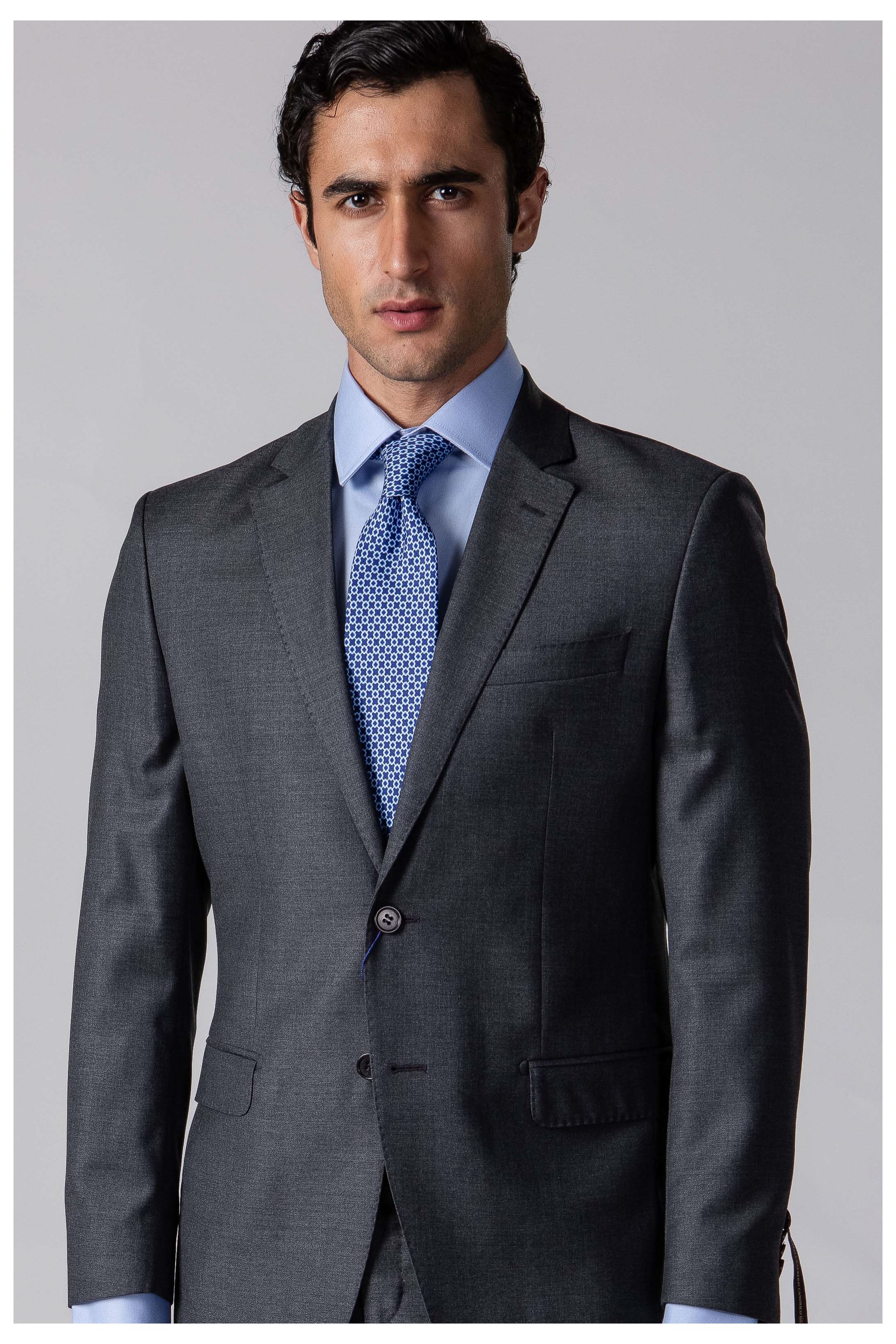 Costume Canônico Super 110 Slim Cinza médio