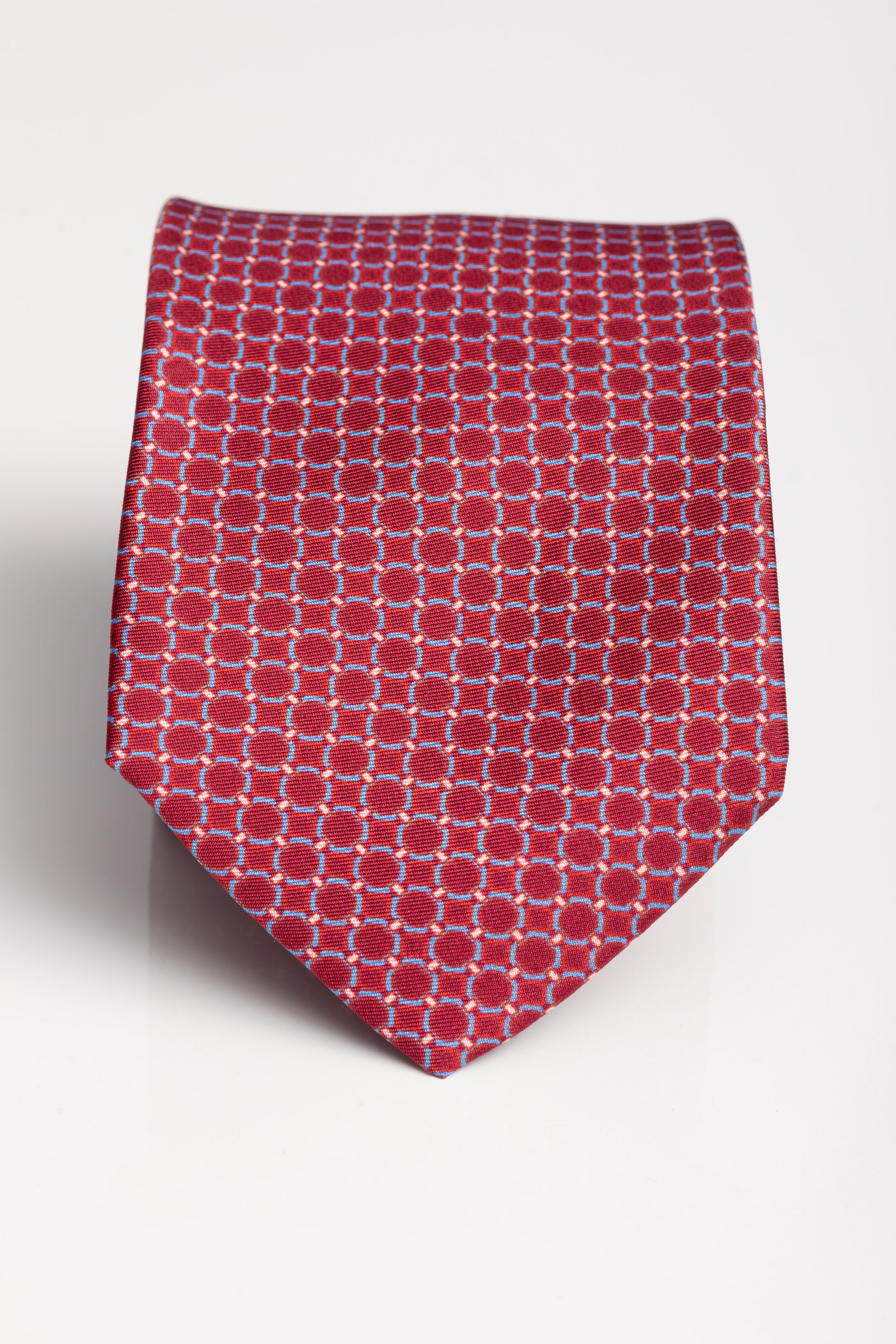 Gravata Seda Italiana Vermelho - Diodato Alfaiataria