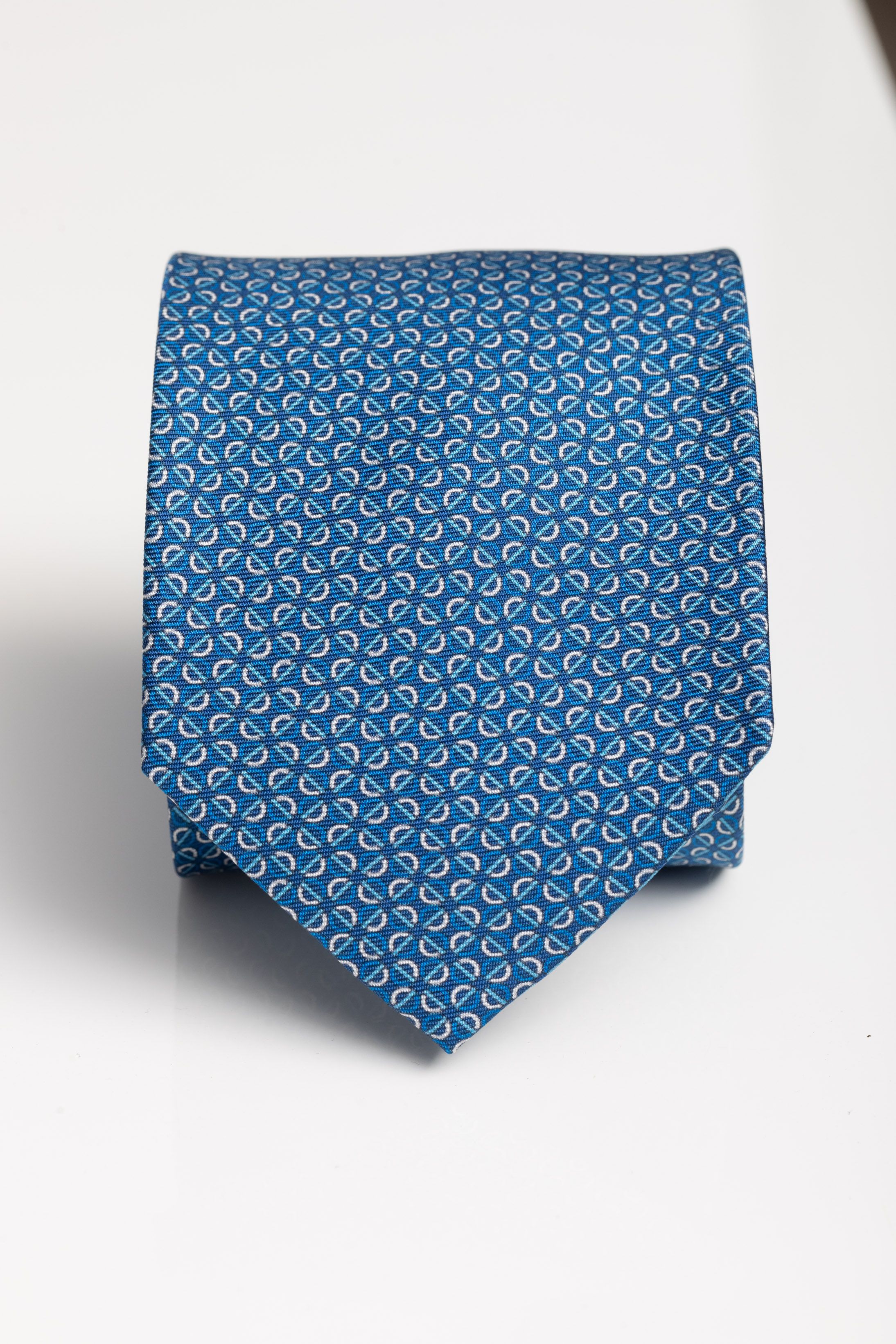 Gravata Seda Italiana Azul - Diodato Alfaiataria