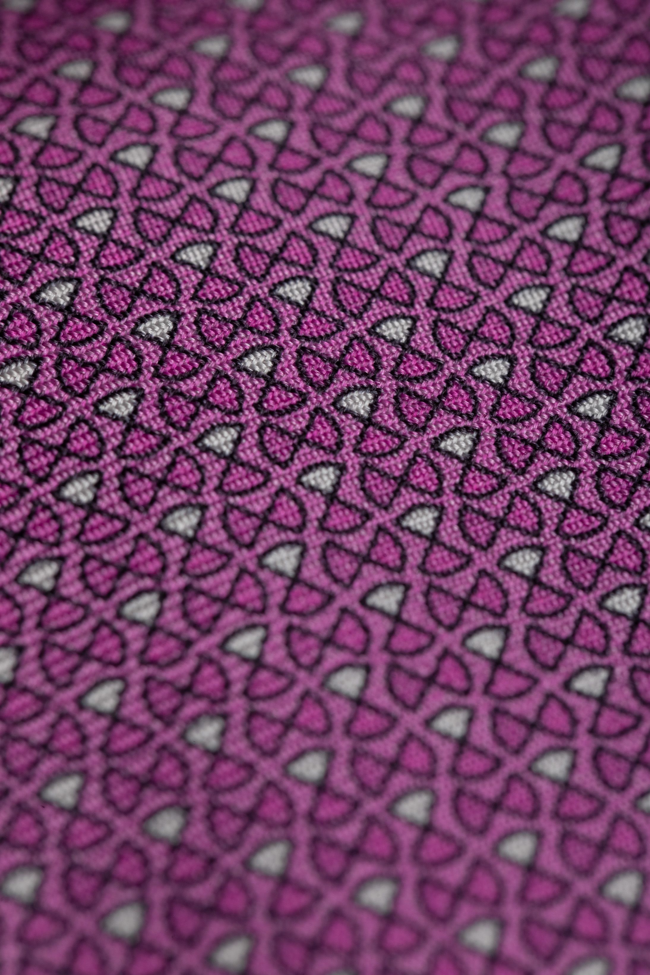 Gravata Seda Italiana Rosa