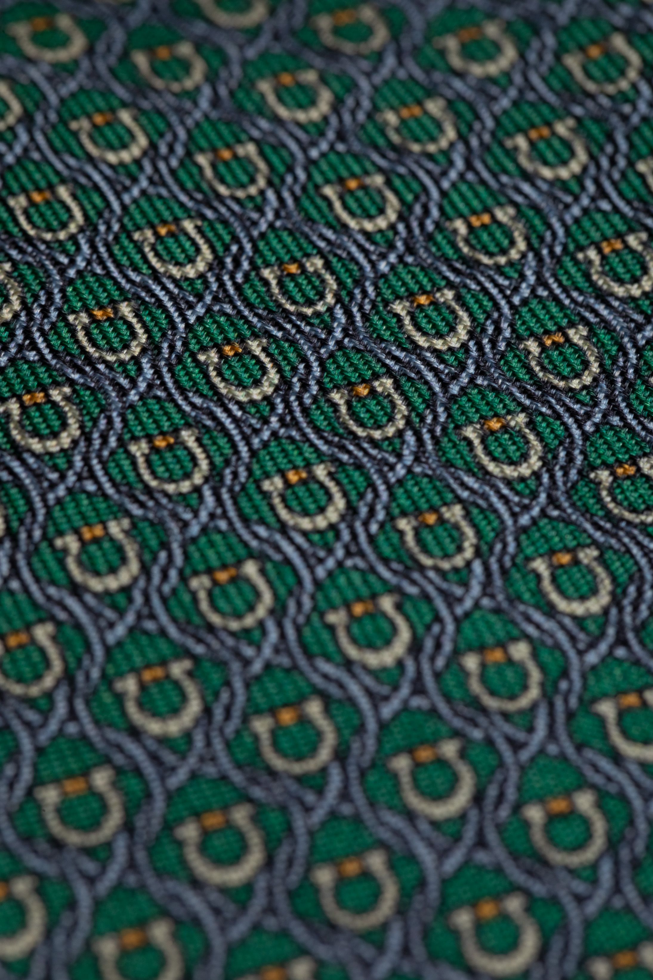 Gravata Seda Italiana Verde