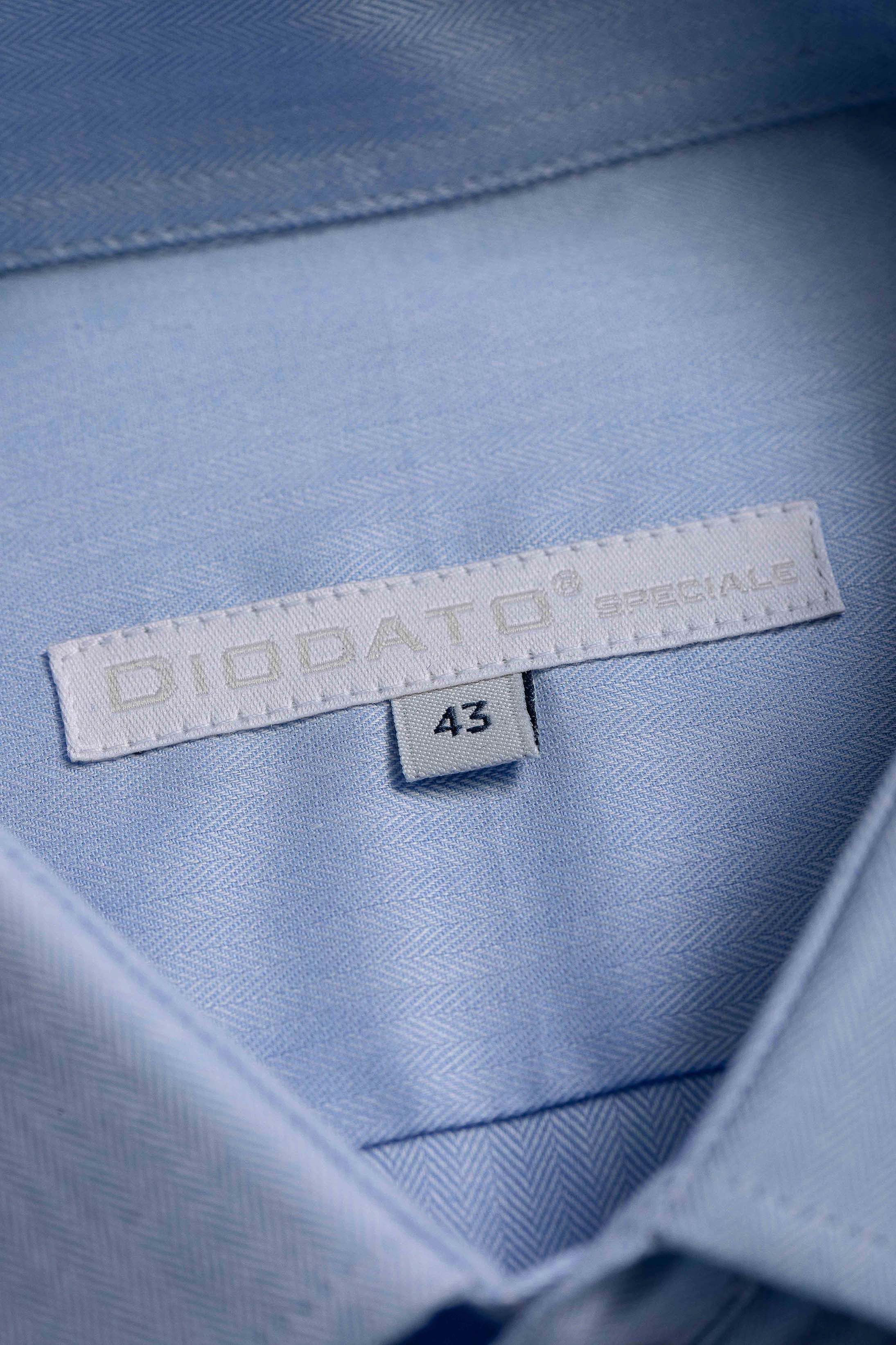 Camisa Social Regular Azul