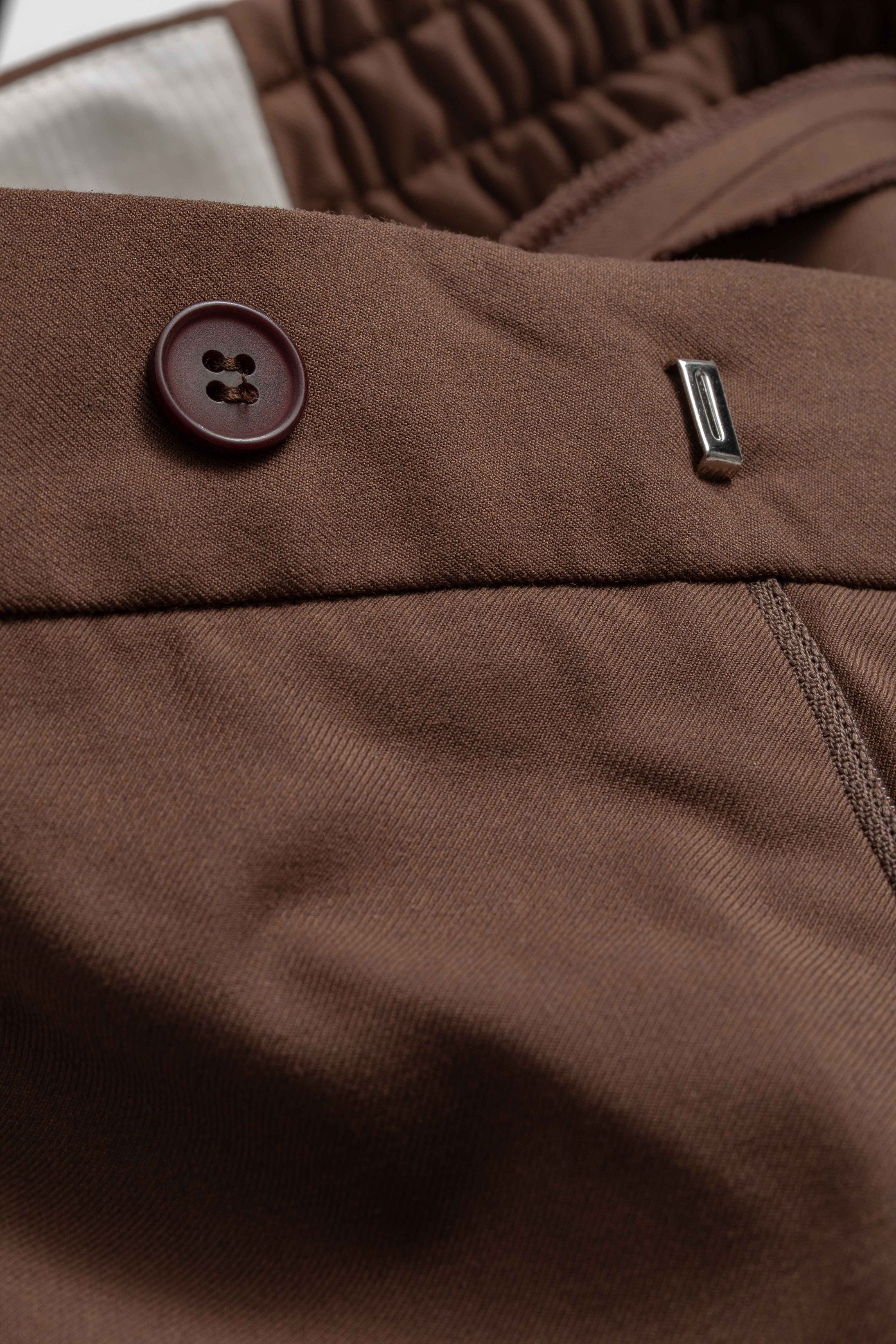 Calça social Slim Fit Milano Marrom