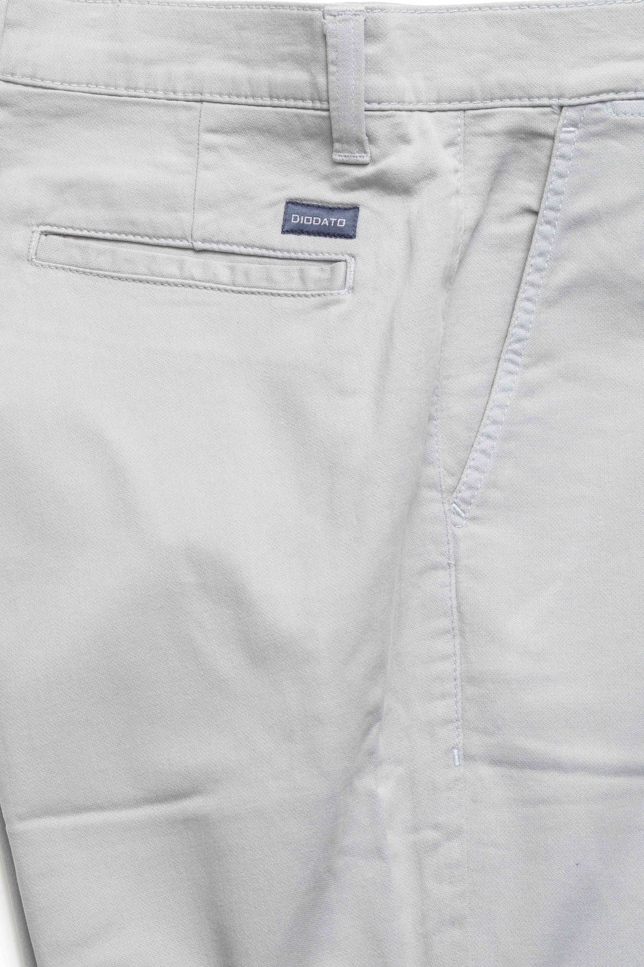 Calça Sport Slim Fit Cinza - Diodato Alfaiataria