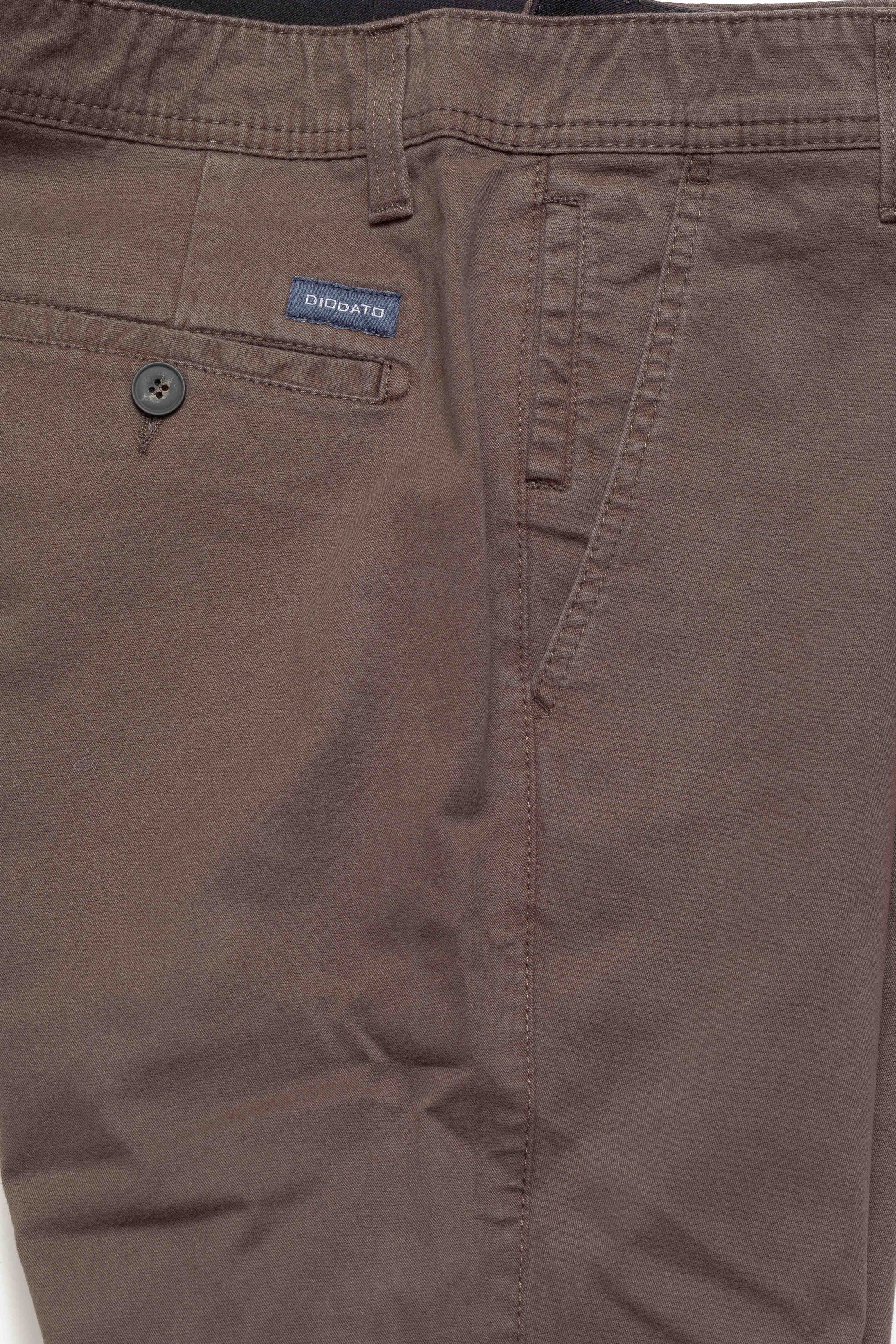 Calça Sport Slim Fit Marrom - Diodato Alfaiataria