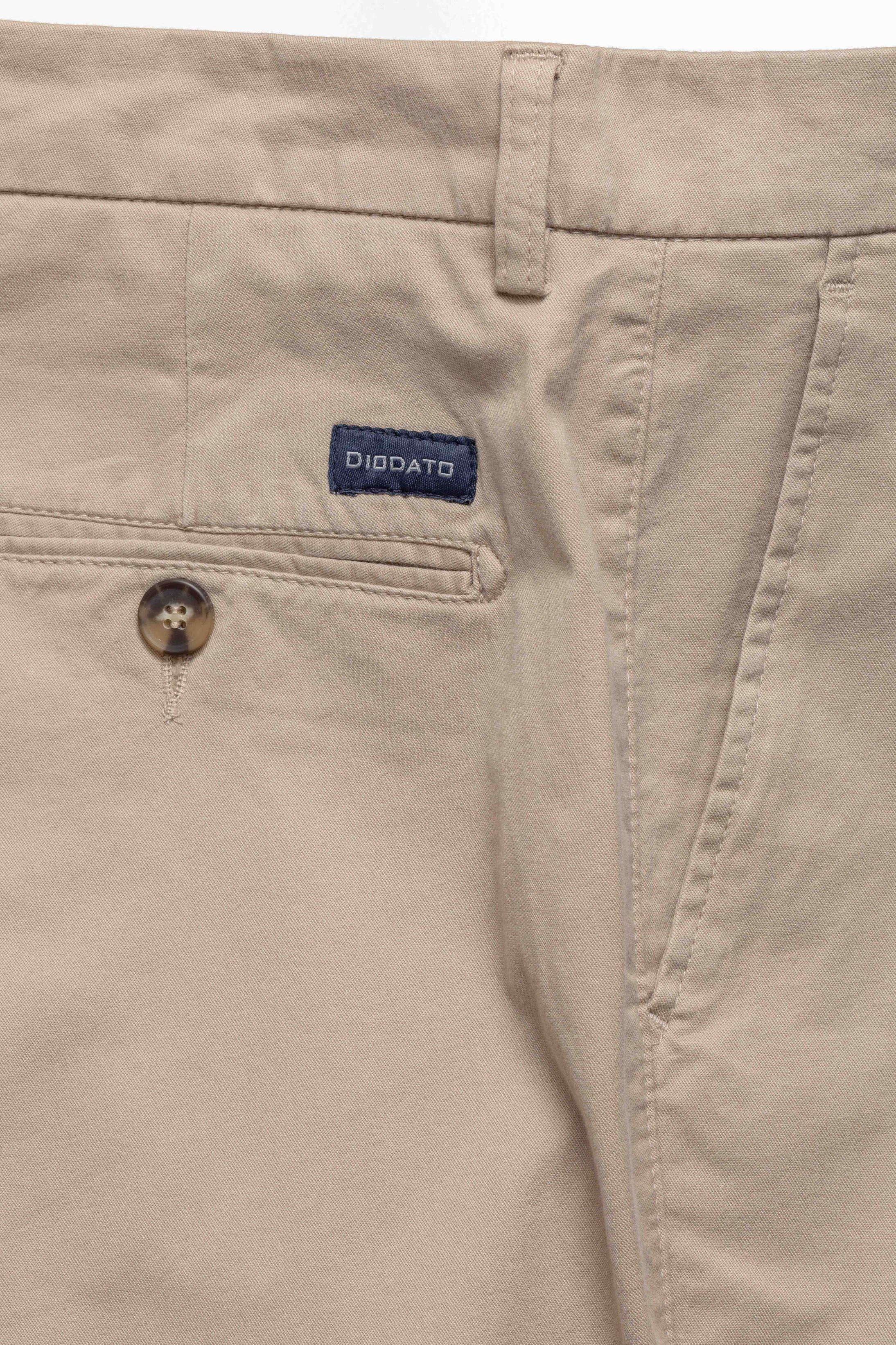 Calça Sport Slim Fit Caqui - Diodato Alfaiataria