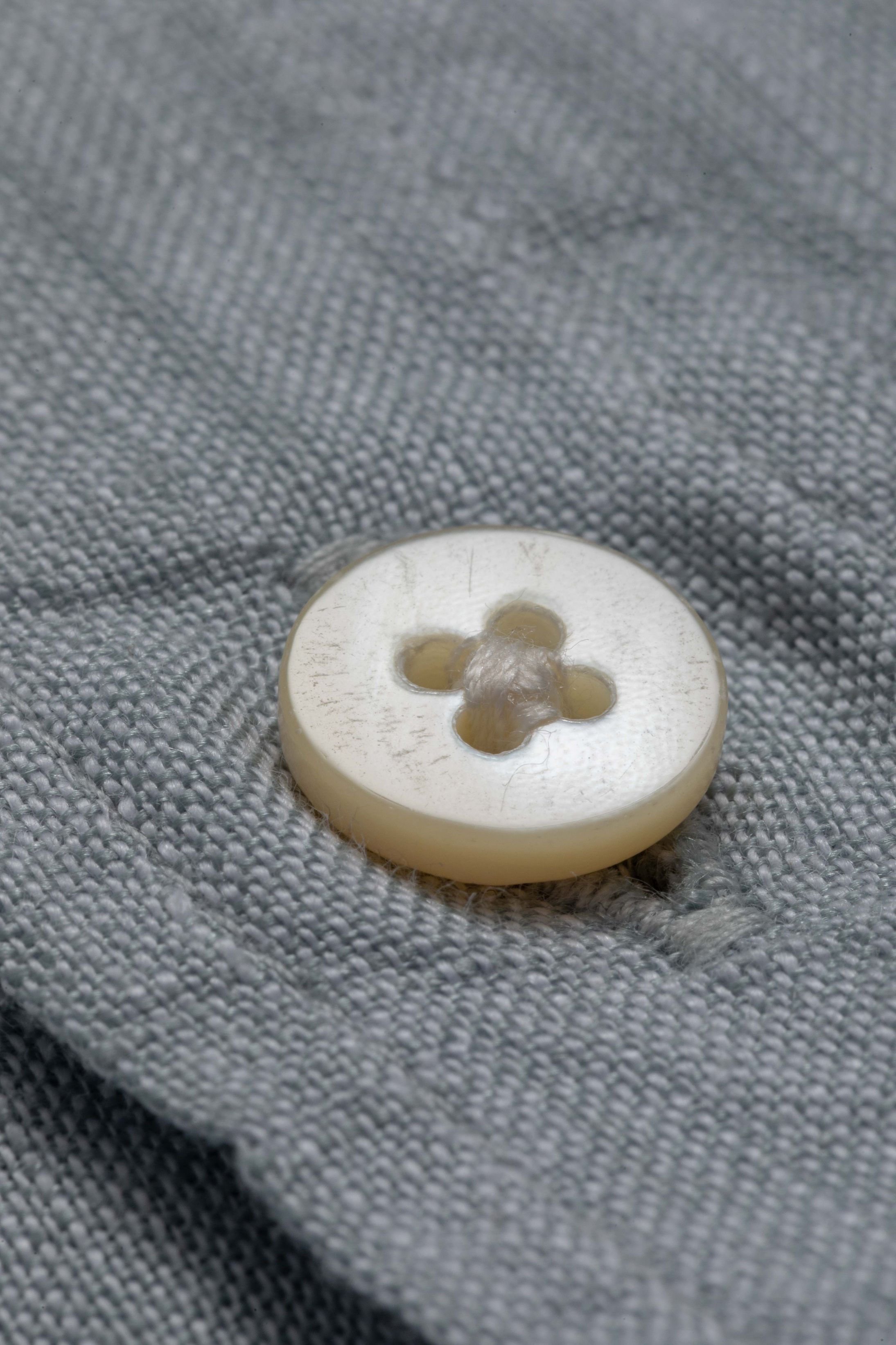 Camisa Manga Longa Regular Linho Verde Vintage