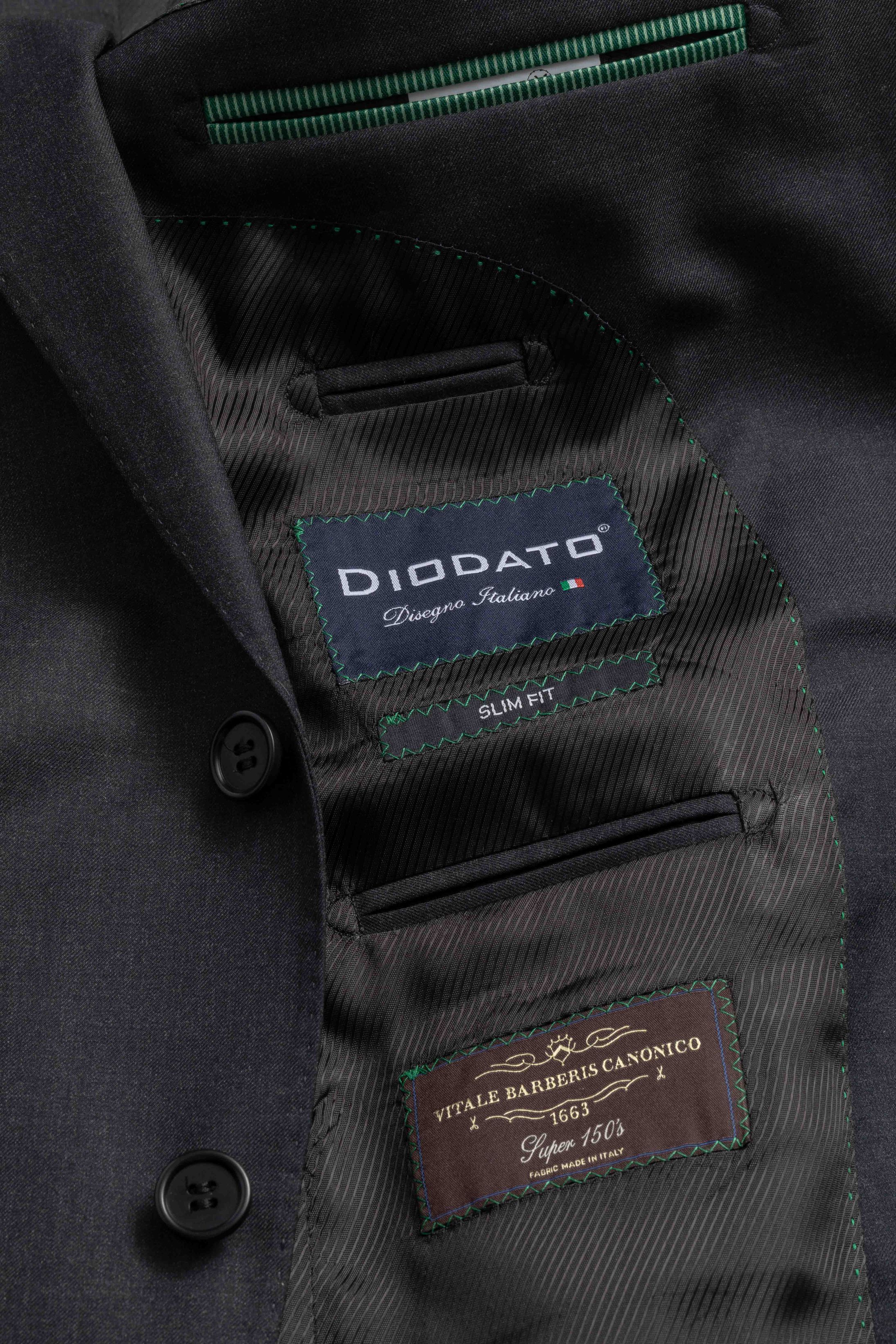 Costume Canônico Super 150 Slim Grafite