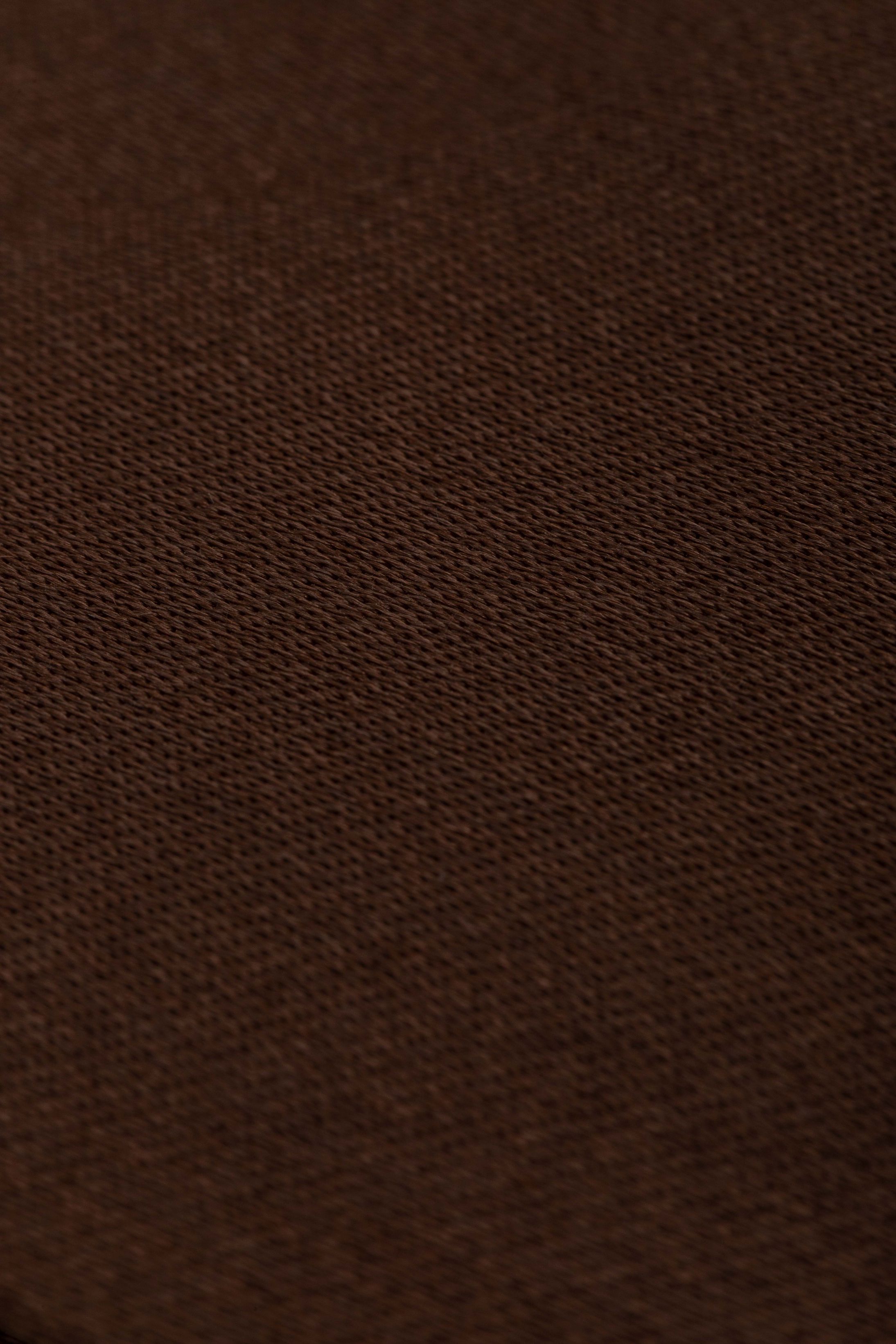 Gravata Seda Italiana Marrom