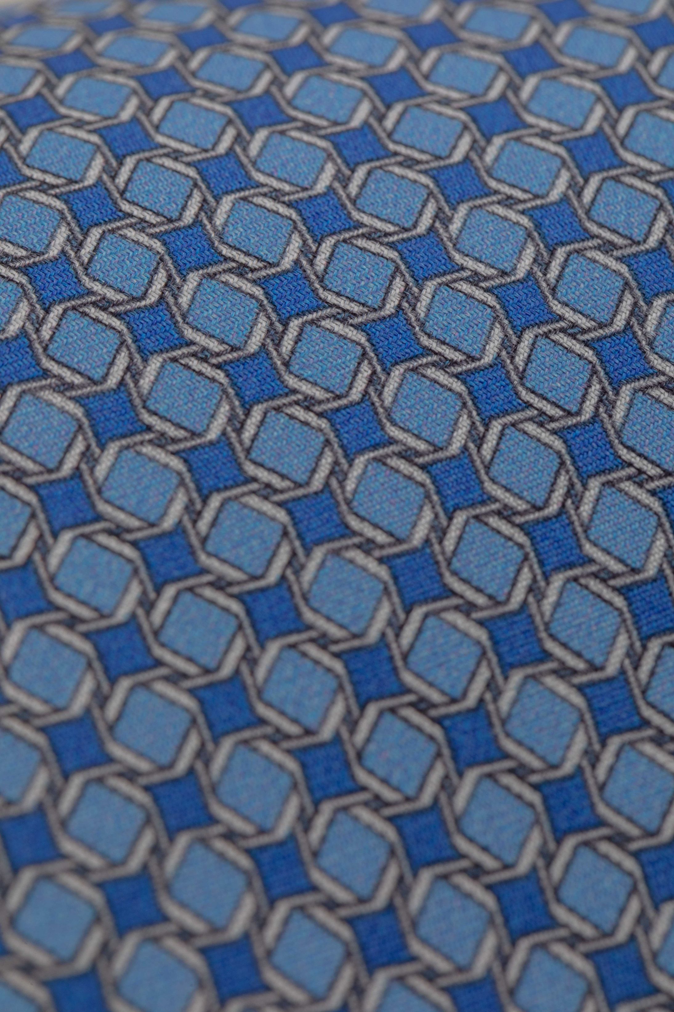 Gravata Seda Italiana Azul Claro