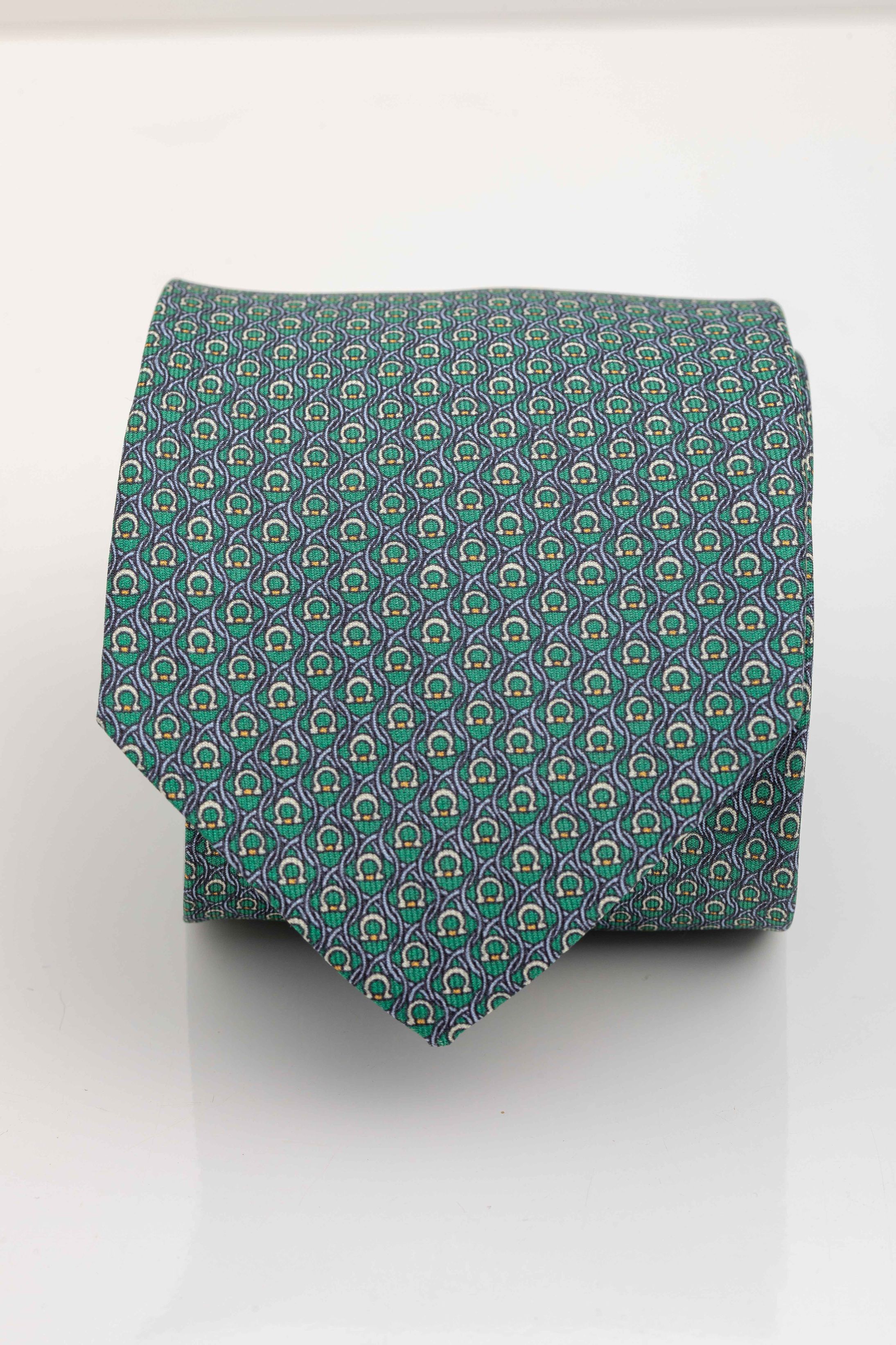 Gravata Seda Italiana Verde