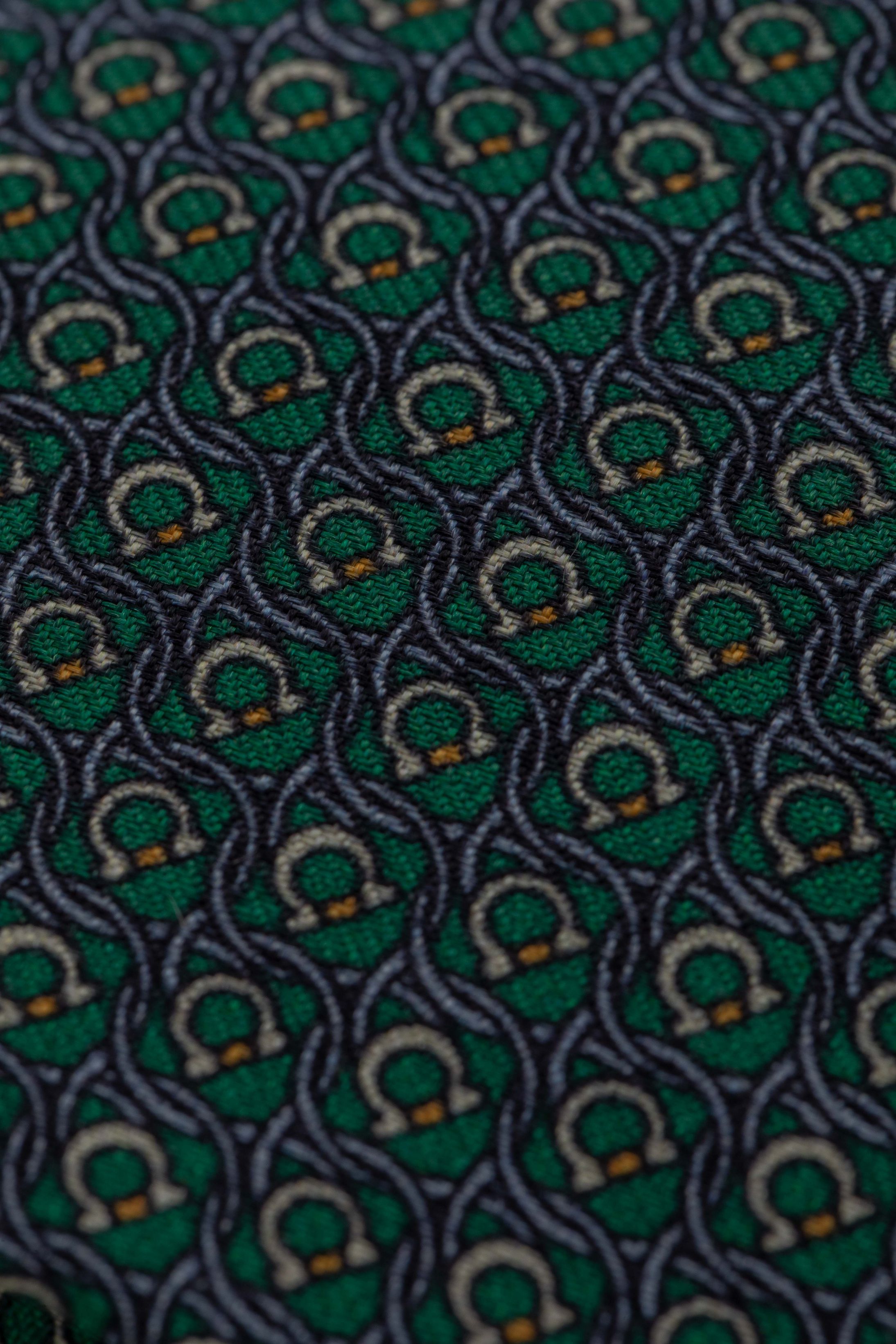 Gravata Seda Italiana Verde