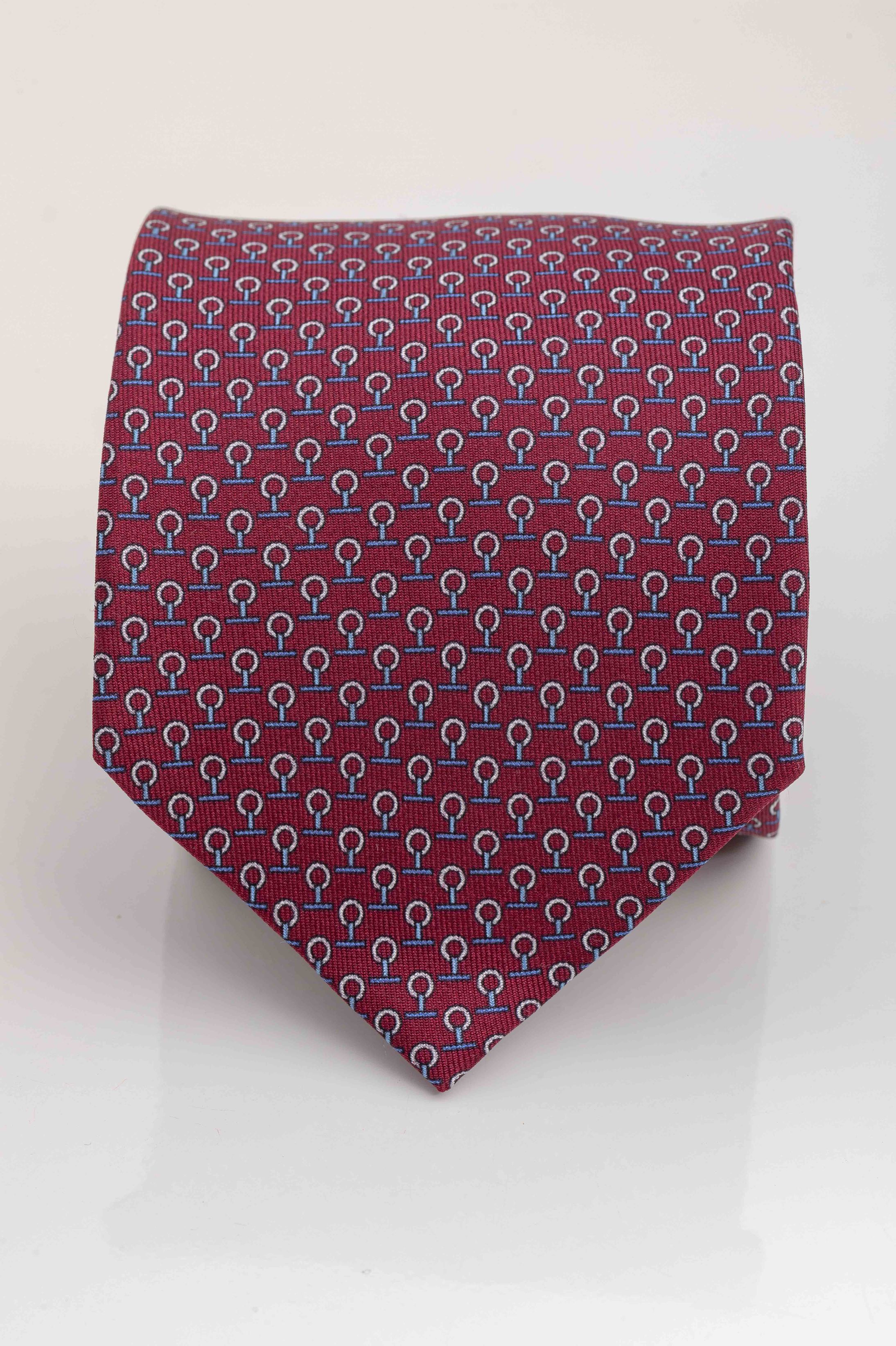 Gravata Seda Italiana Vinho