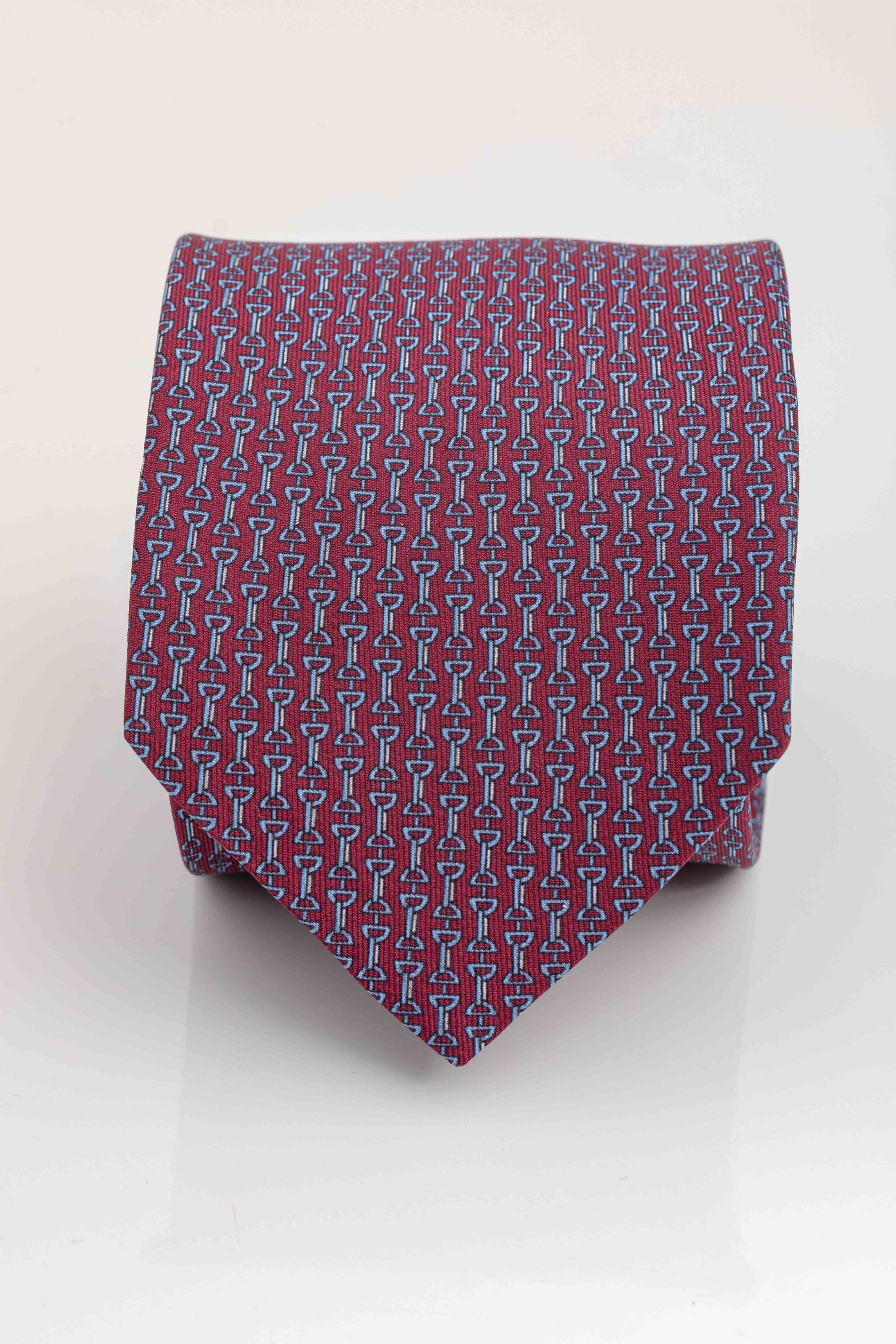 Gravata Seda Italiana Vinho - Diodato Alfaiataria