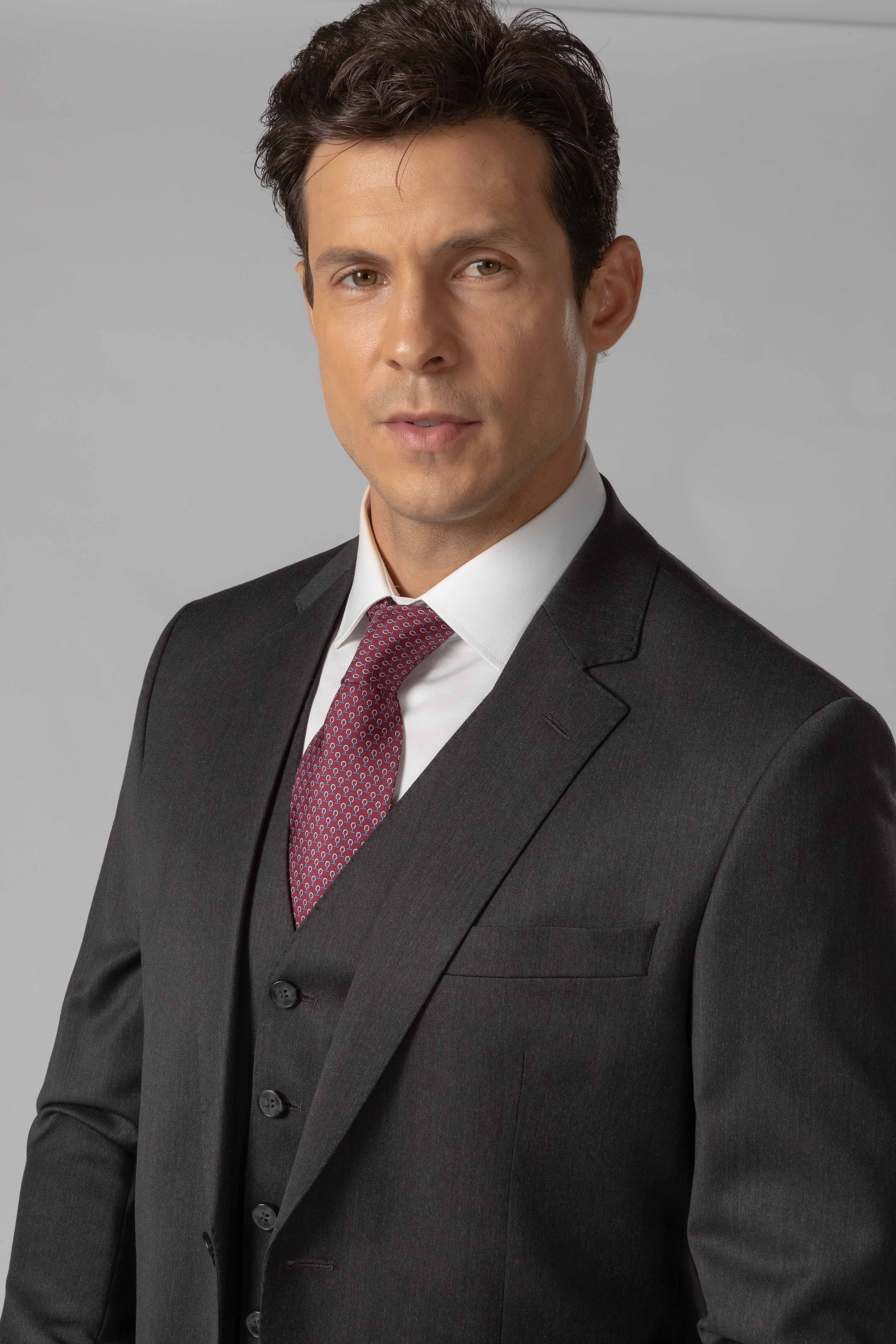 Terno Super 120 Slim Grafite