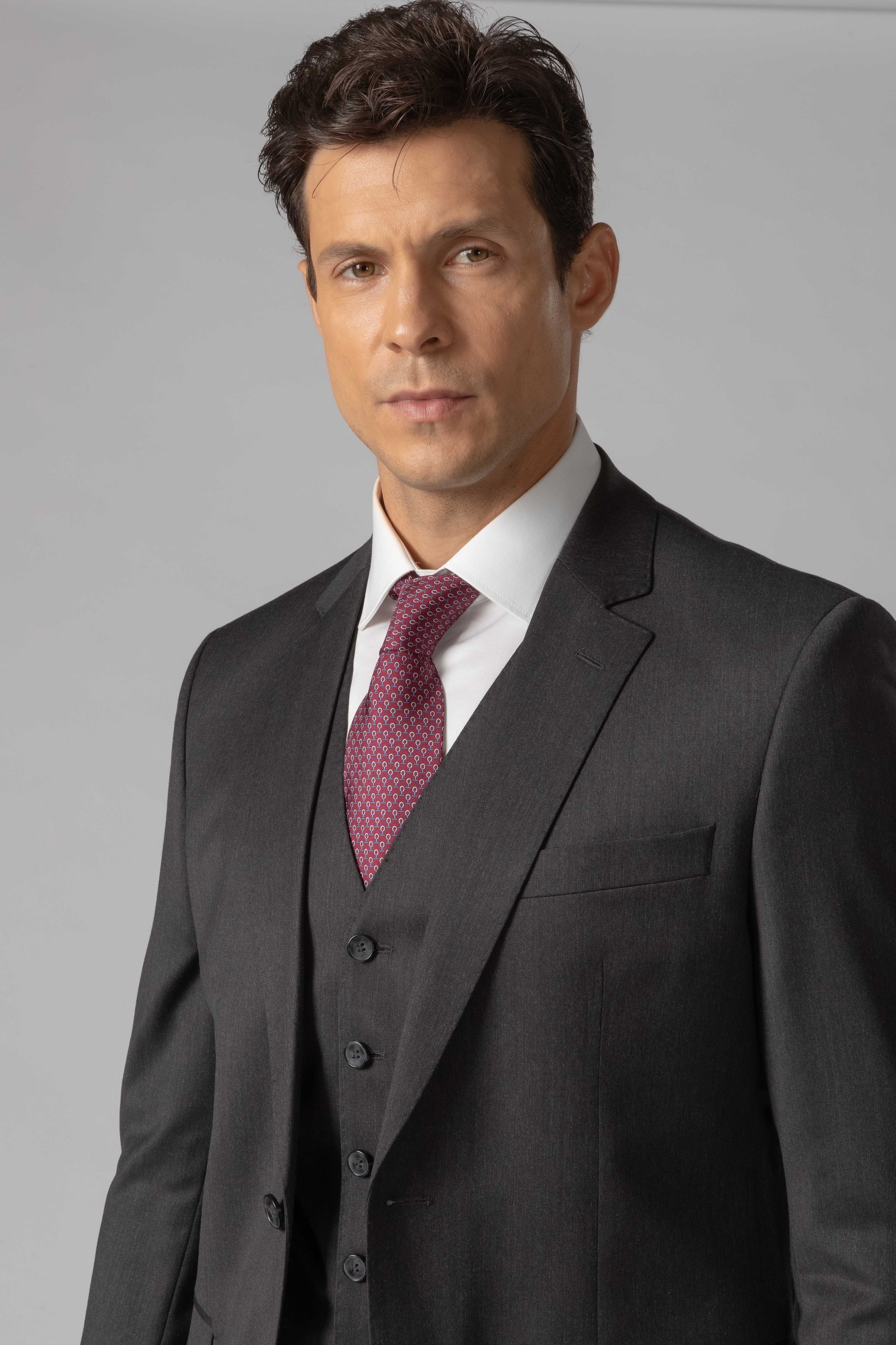 Terno Super 120 Slim Grafite