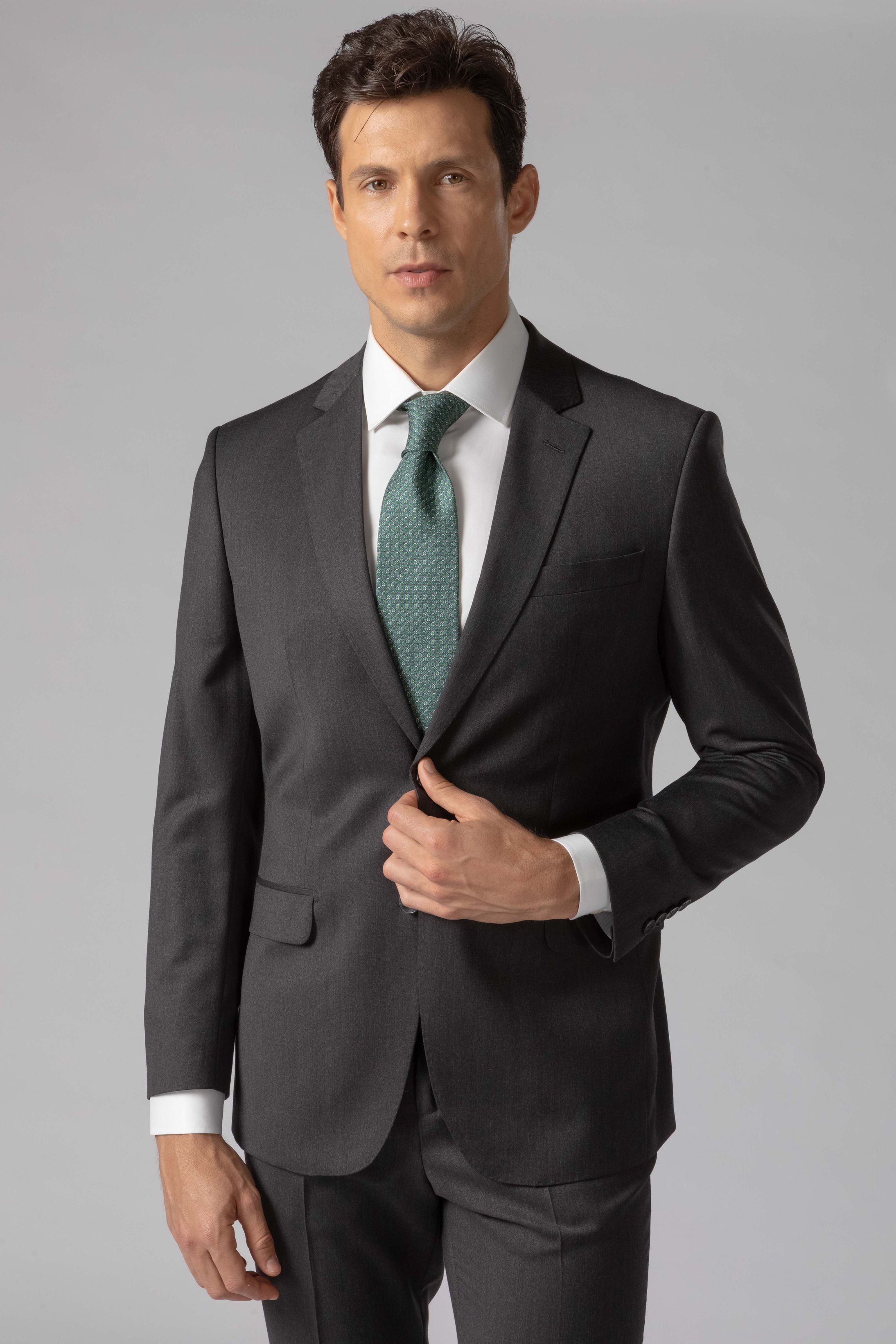 Costume Super 120 Regular Grafite - Diodato Alfaiataria