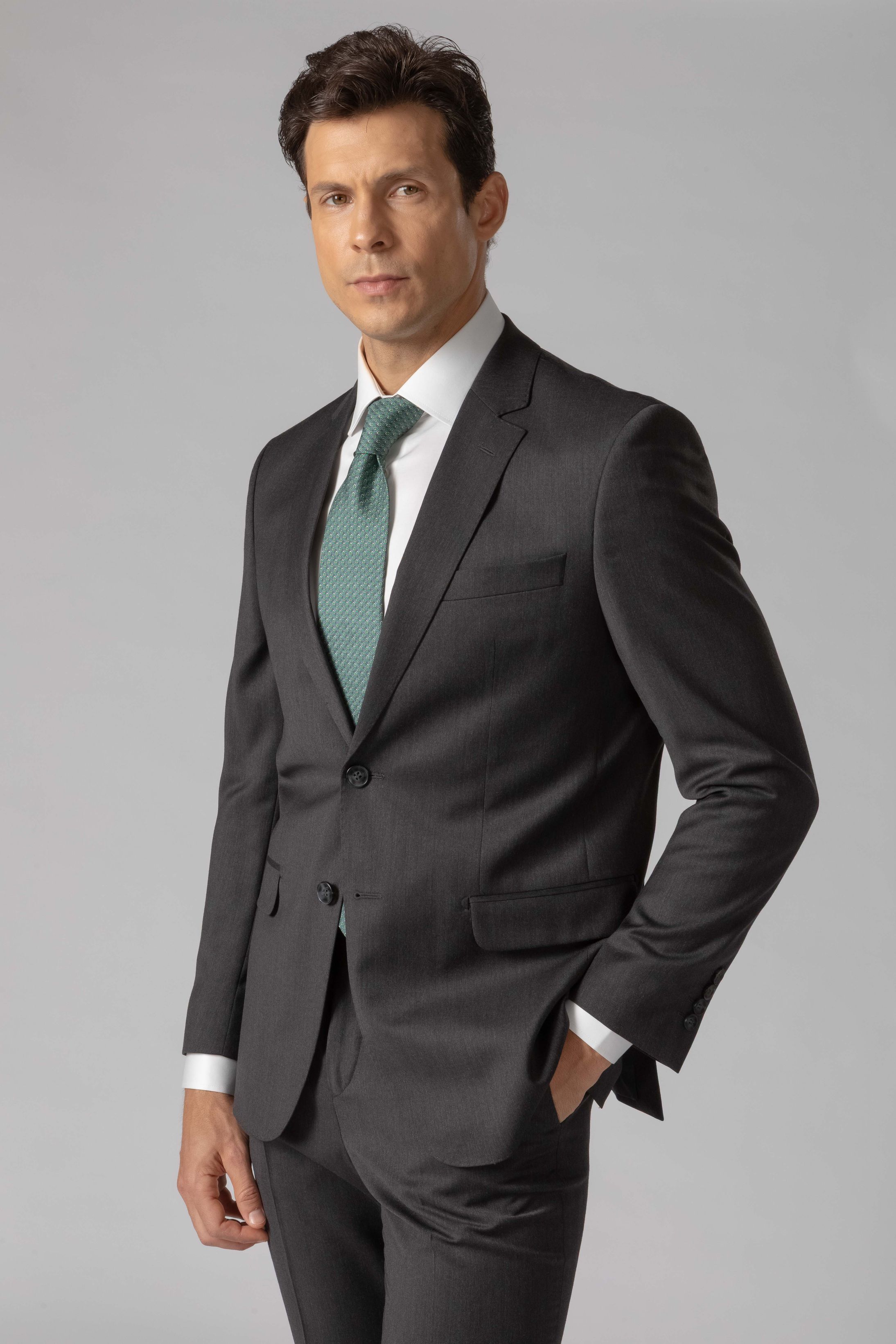 Costume Super 120 Slim Grafite - Diodato Alfaiataria