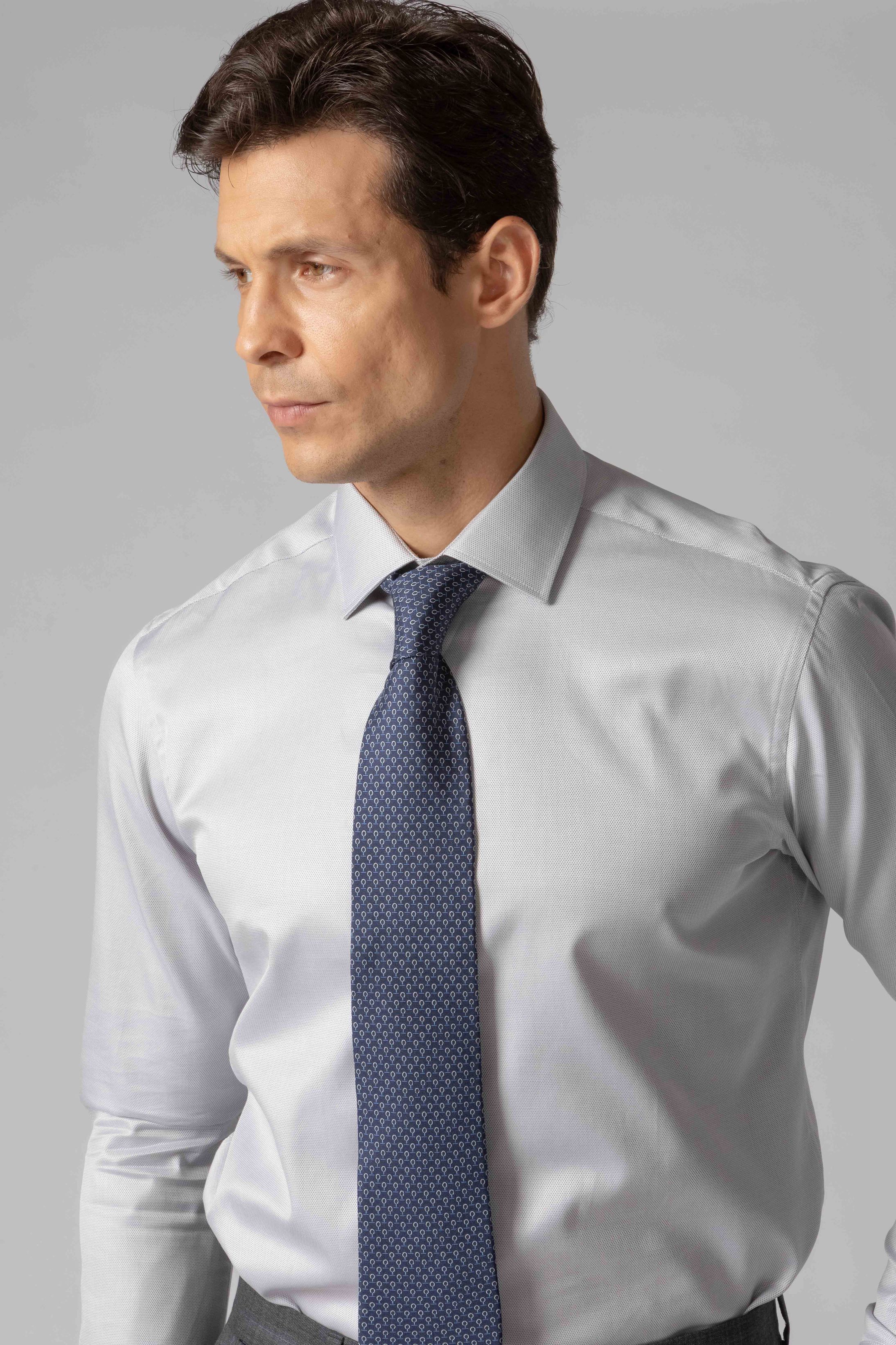 Camisa Social Slim Fit Fio 100 Pima Cotton