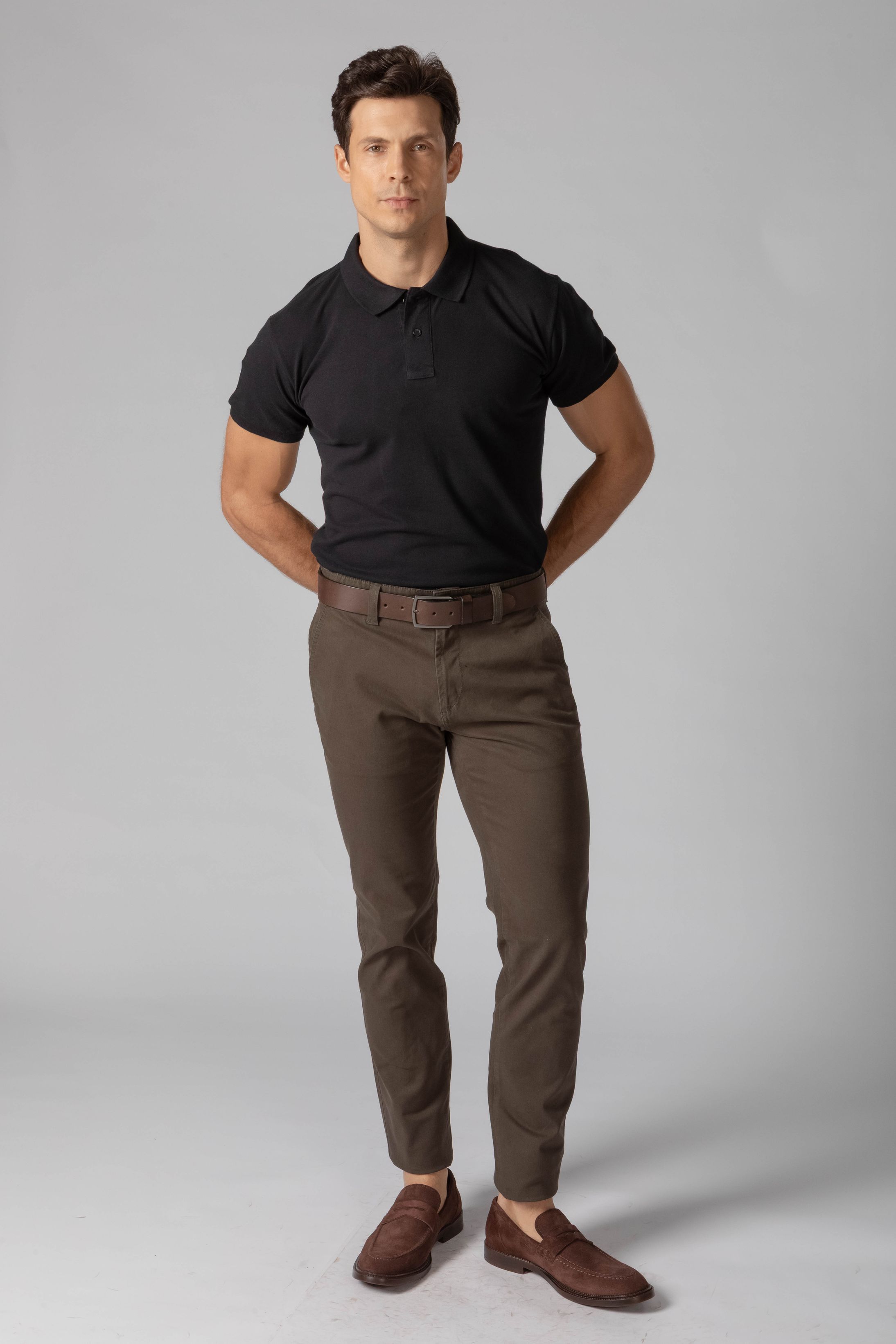 Calça Sport Verde Slim Fit