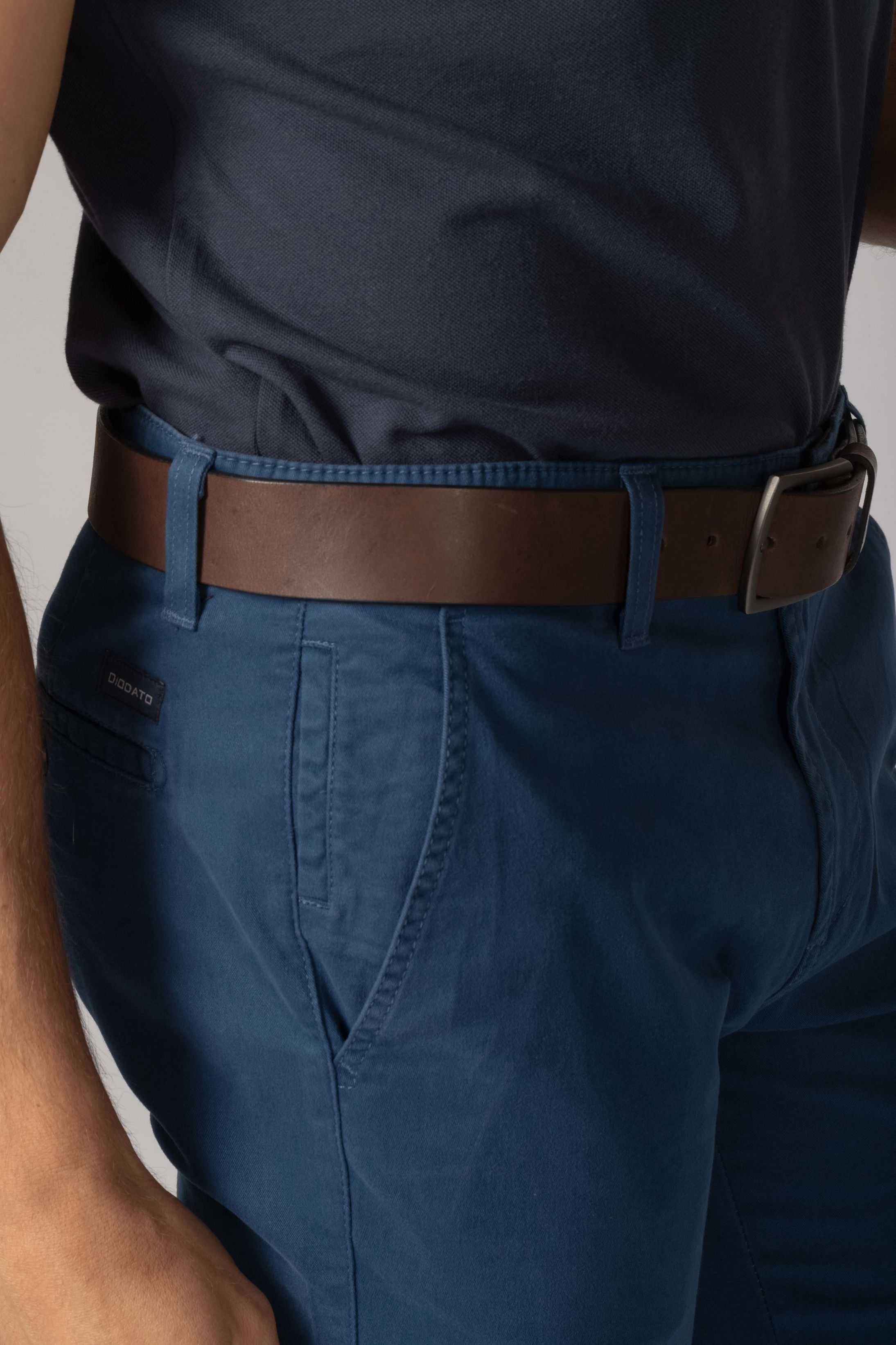 Calça Sport Azul Slim Fit