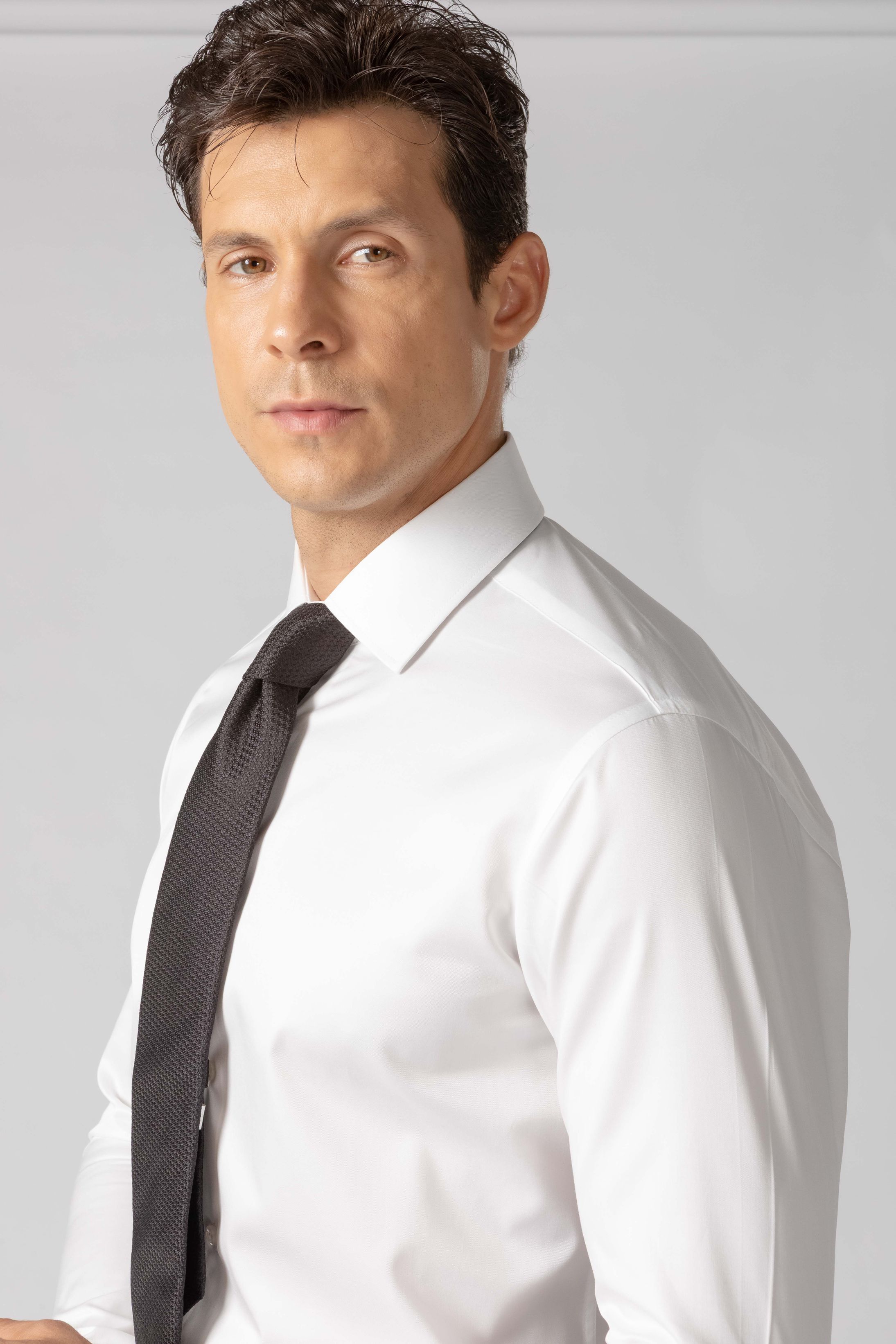 Camisa Social Slim fit Extrafine Cotton Fio 120 