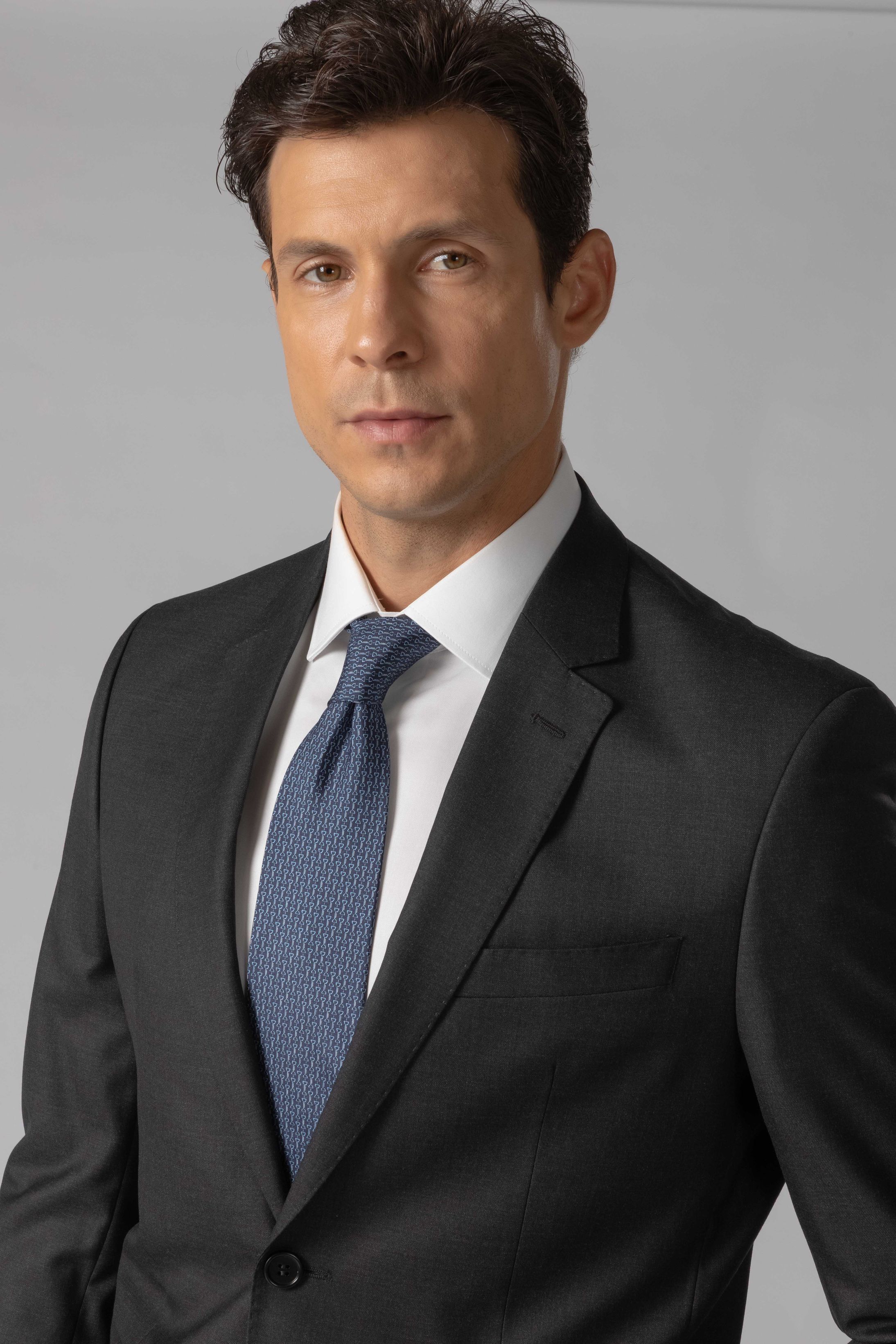 Costume Canônico Super 150 Slim Grafite