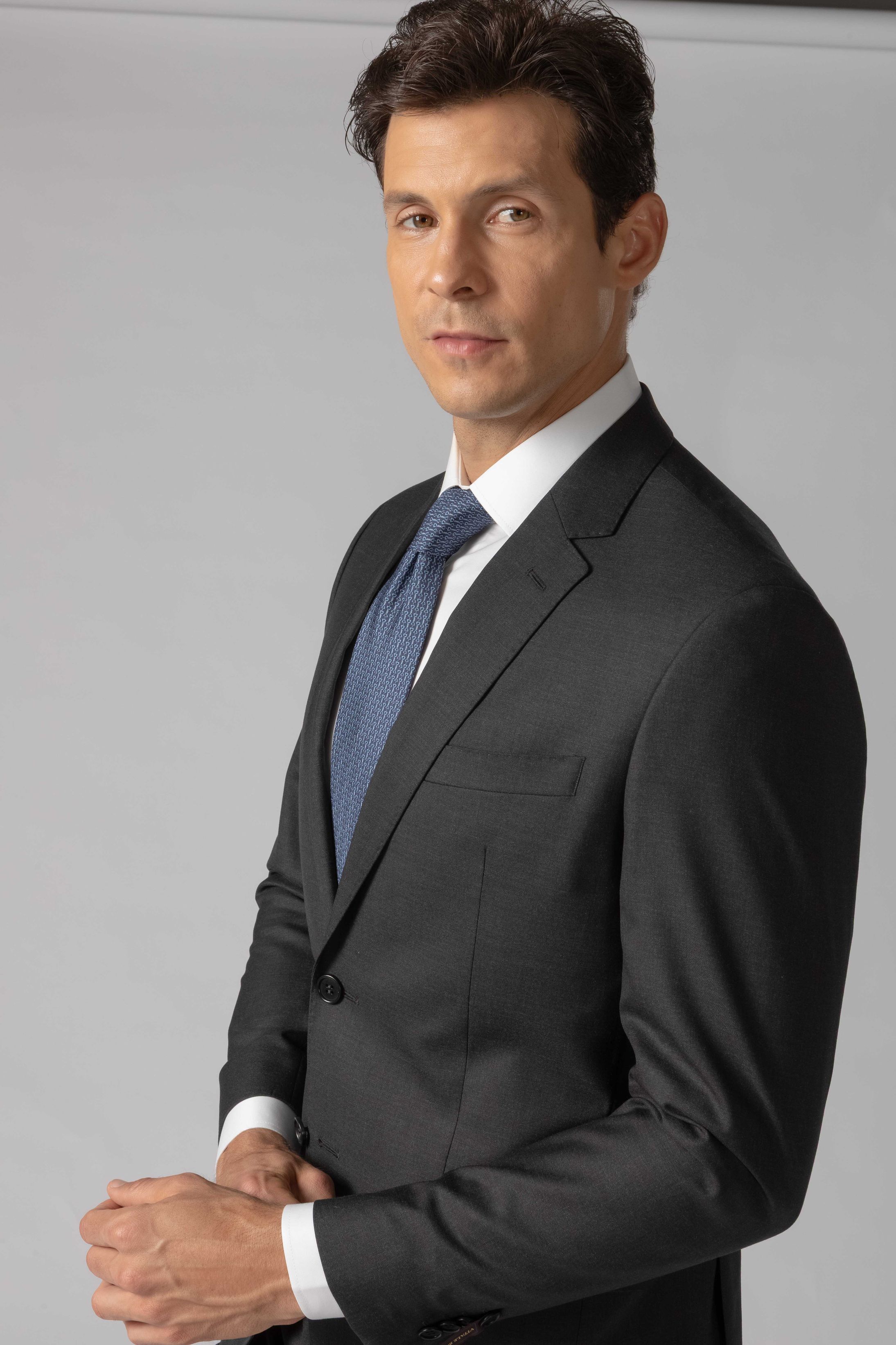 Costume Canônico Super 150 Slim Grafite