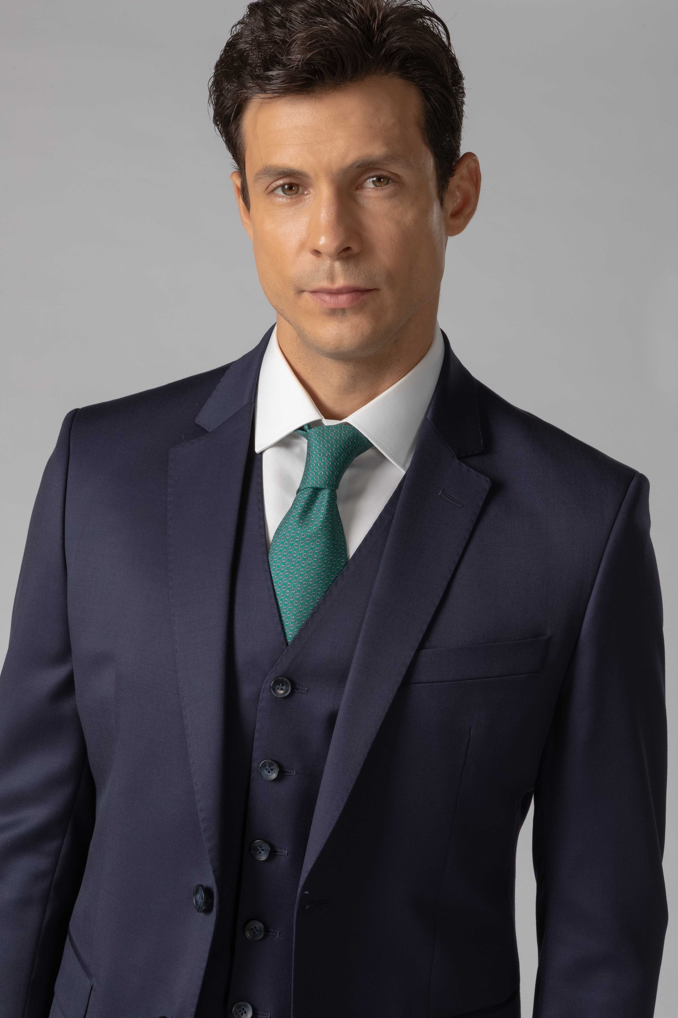 Terno Super 120 Slim Marinho 