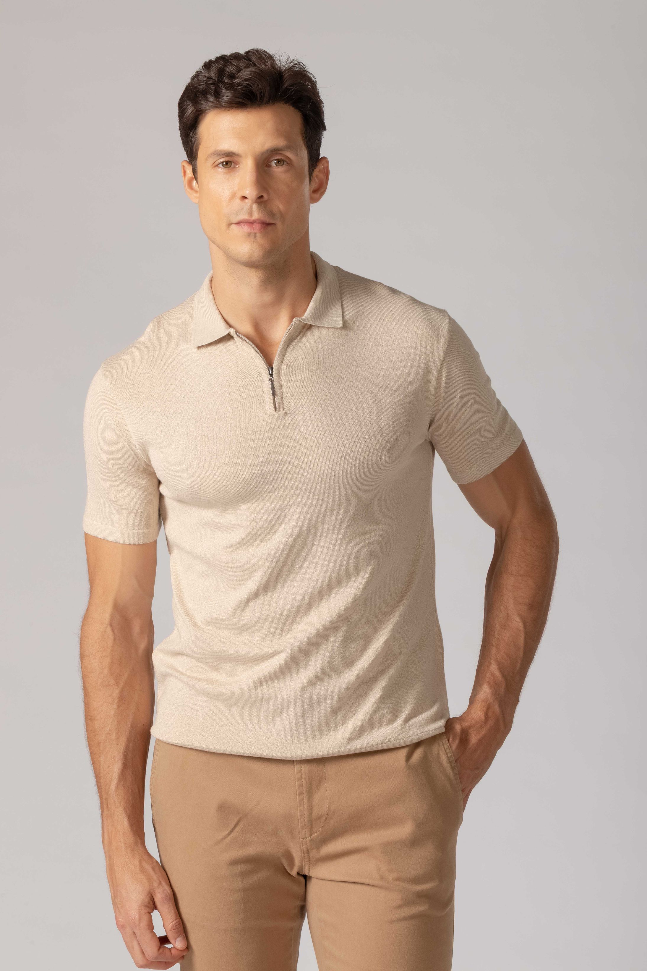 Polo linha Cru - Diodato Alfaiataria