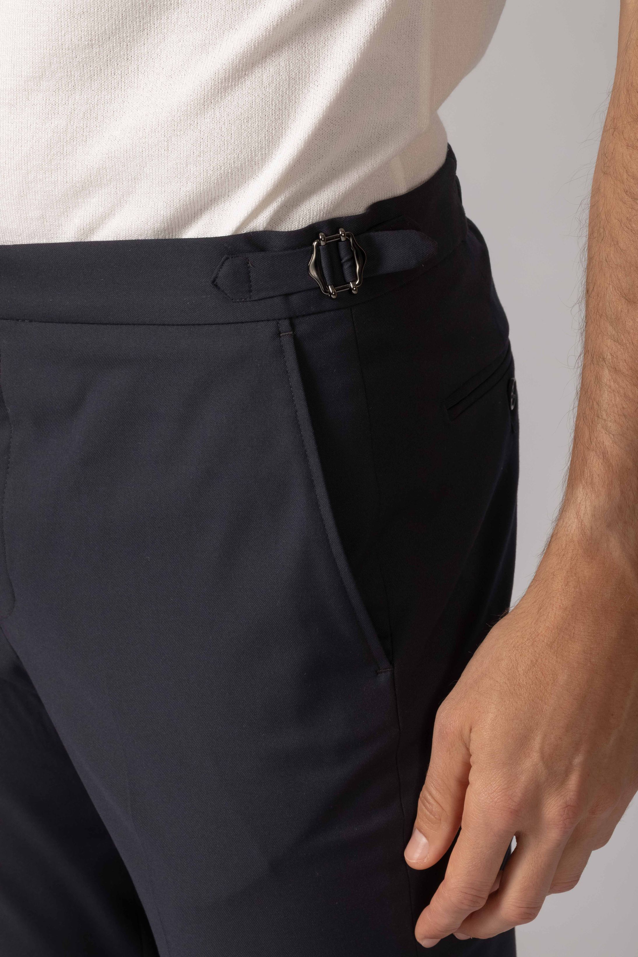 Calça social Slim Fit Milano Marinho