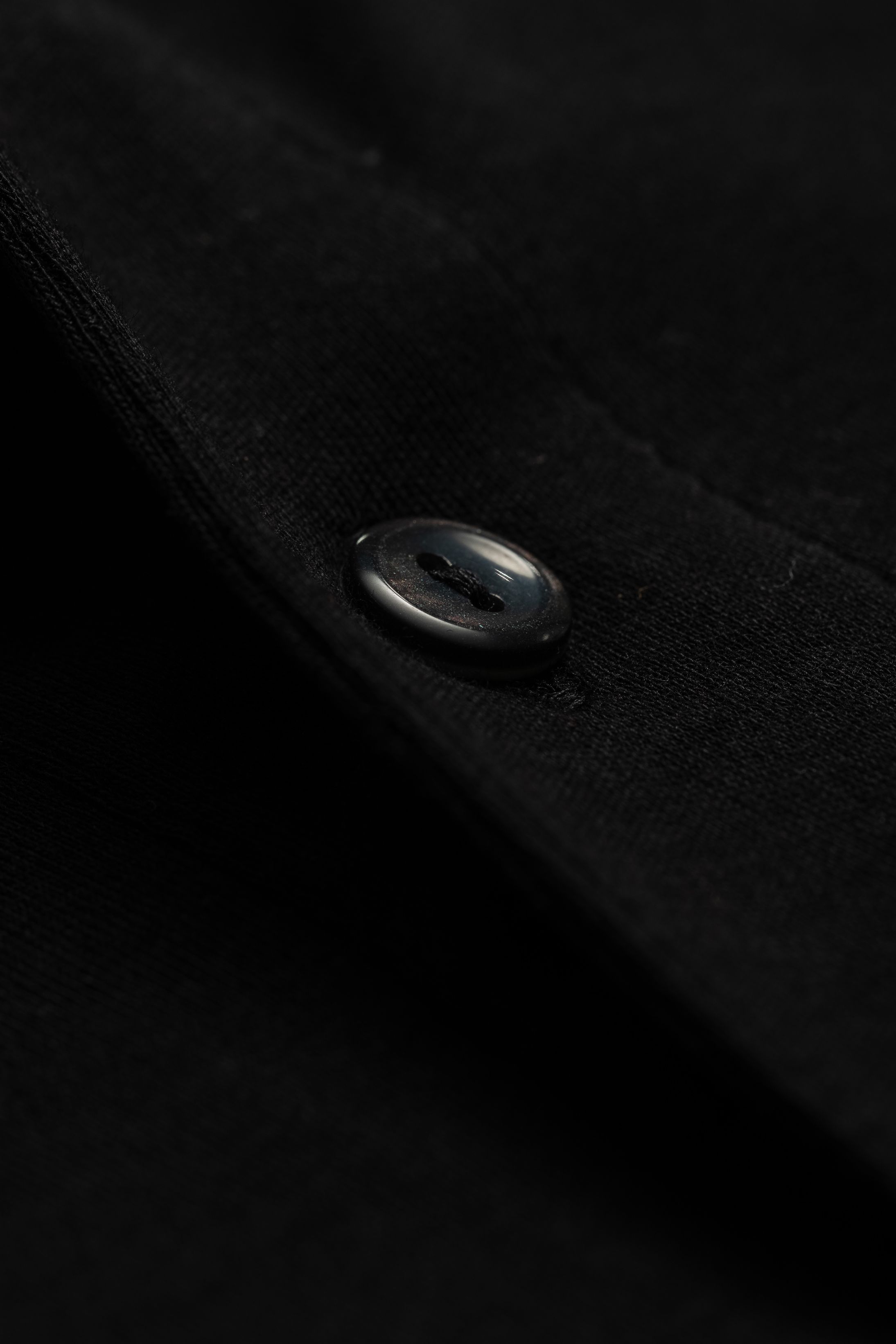 Camisa Polo Malha Peruana preto