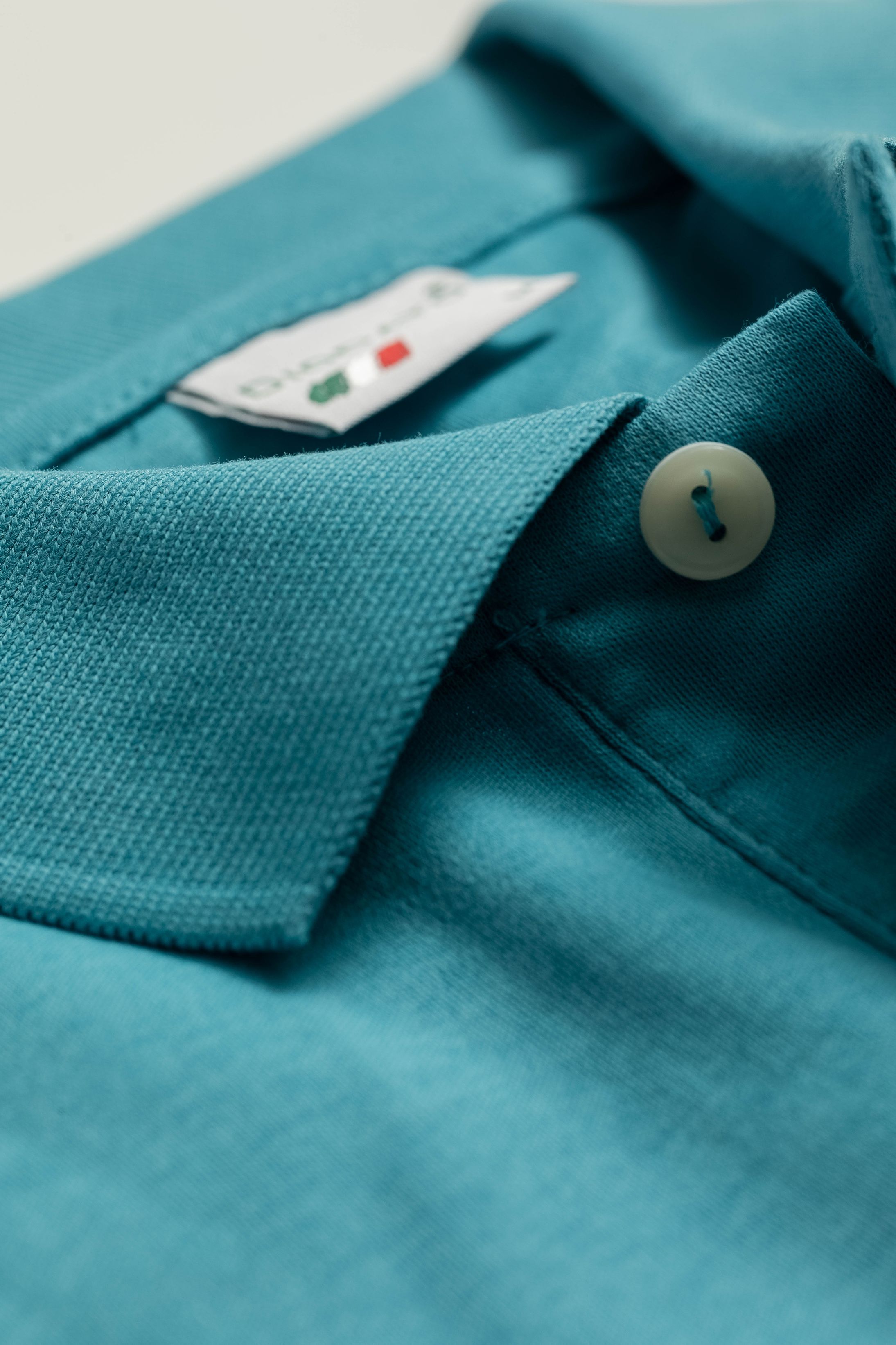 Camisa Polo Malha Peruana verde 