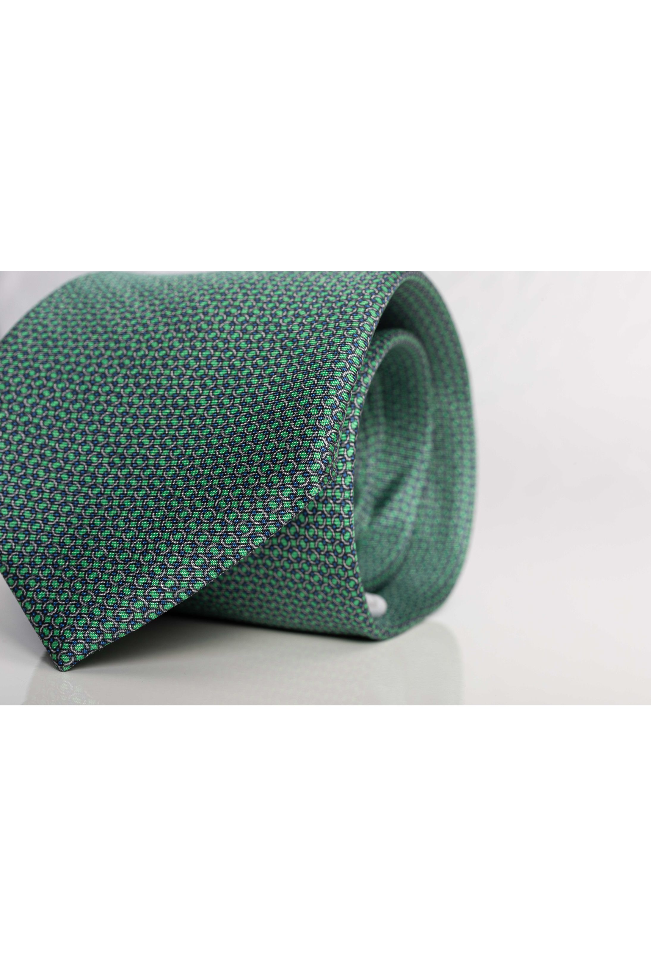 Gravata Seda Italiana Verde