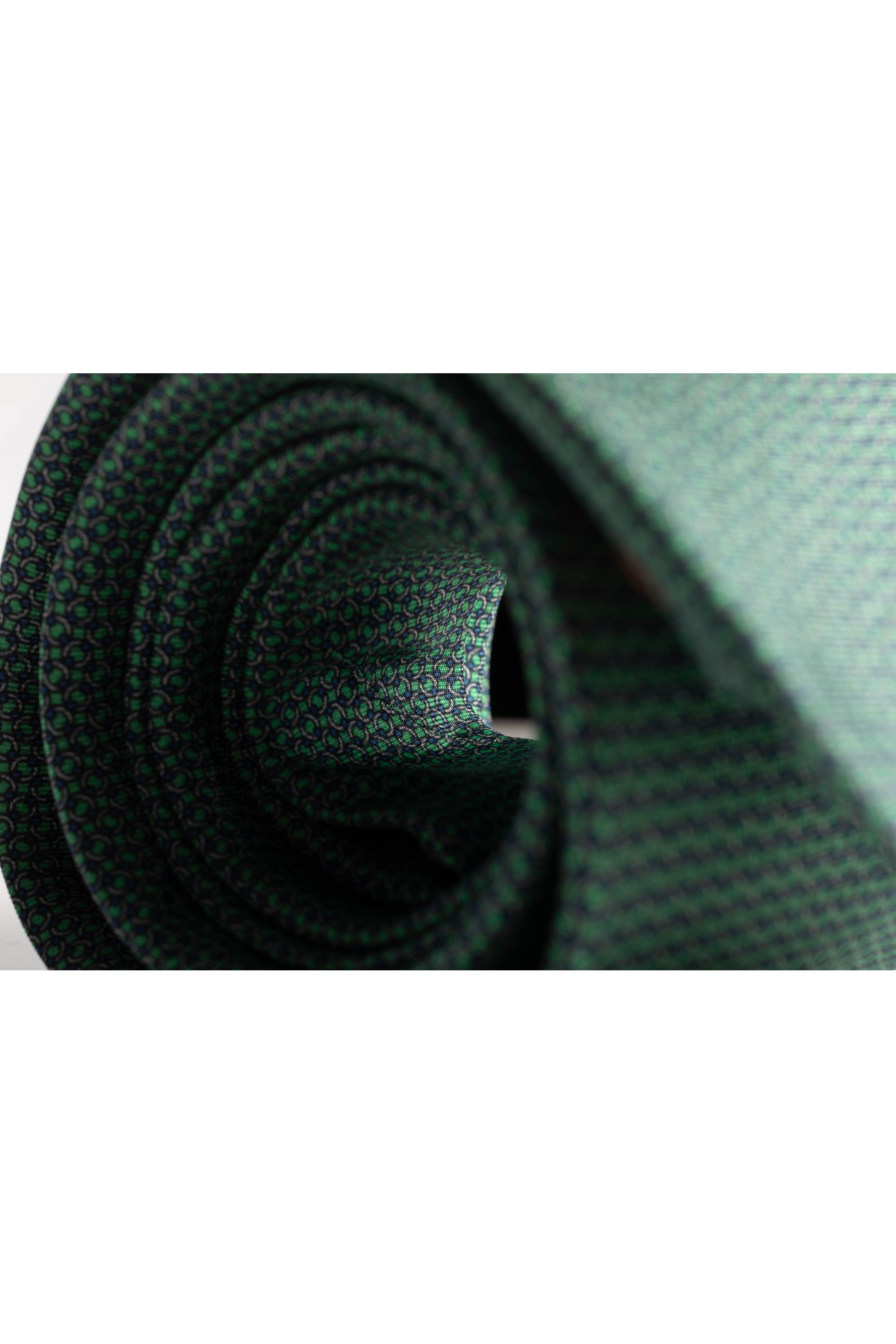 Gravata Seda Italiana Verde