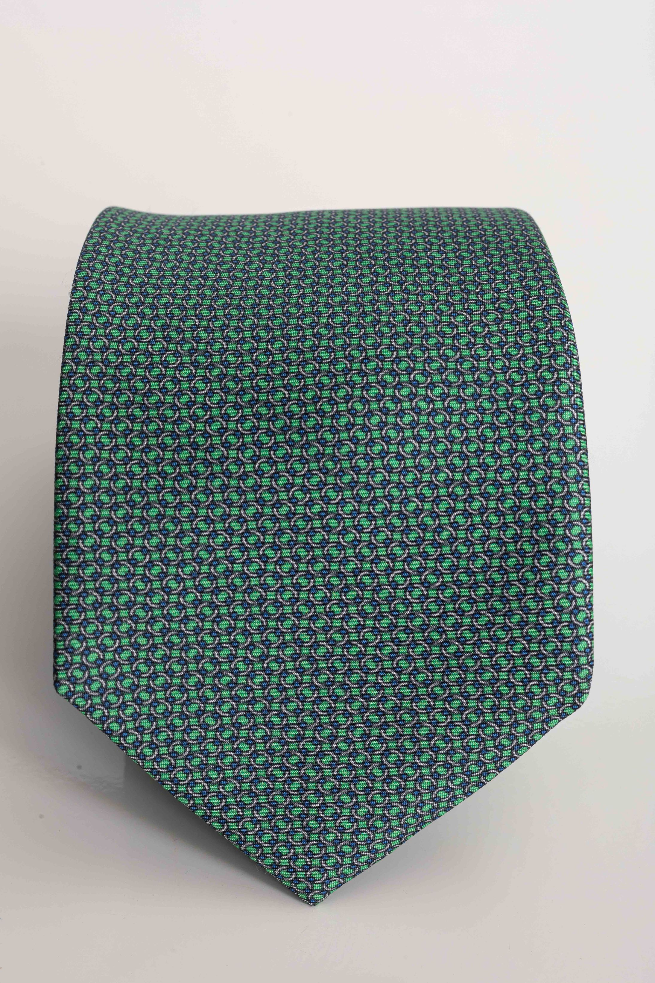 Gravata Seda Italiana Verde - Diodato Alfaiataria
