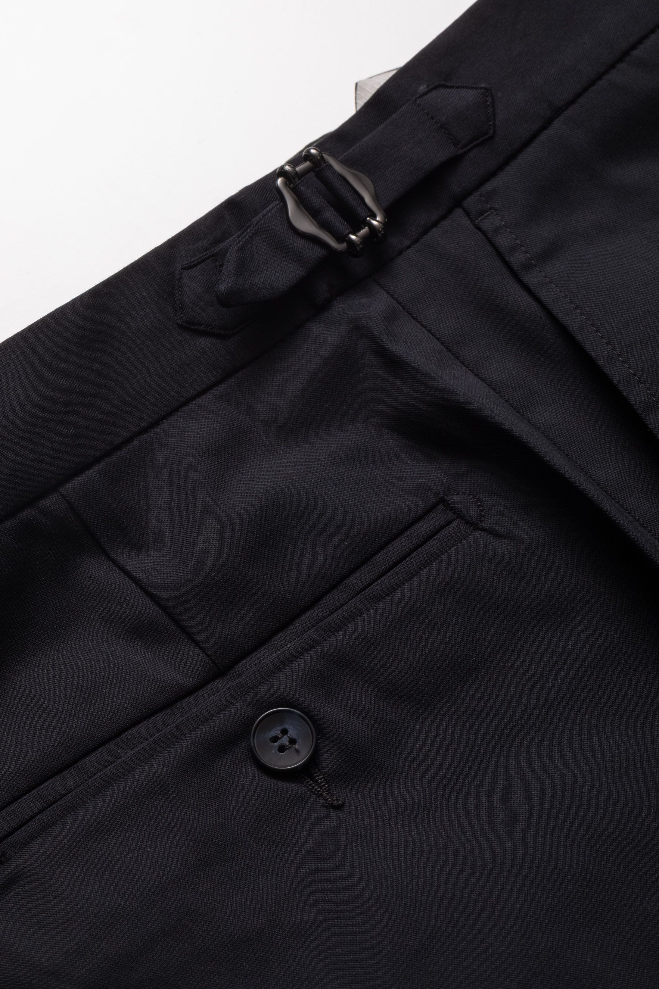Calça sport com fivela Marinho noite - Diodato Alfaiataria