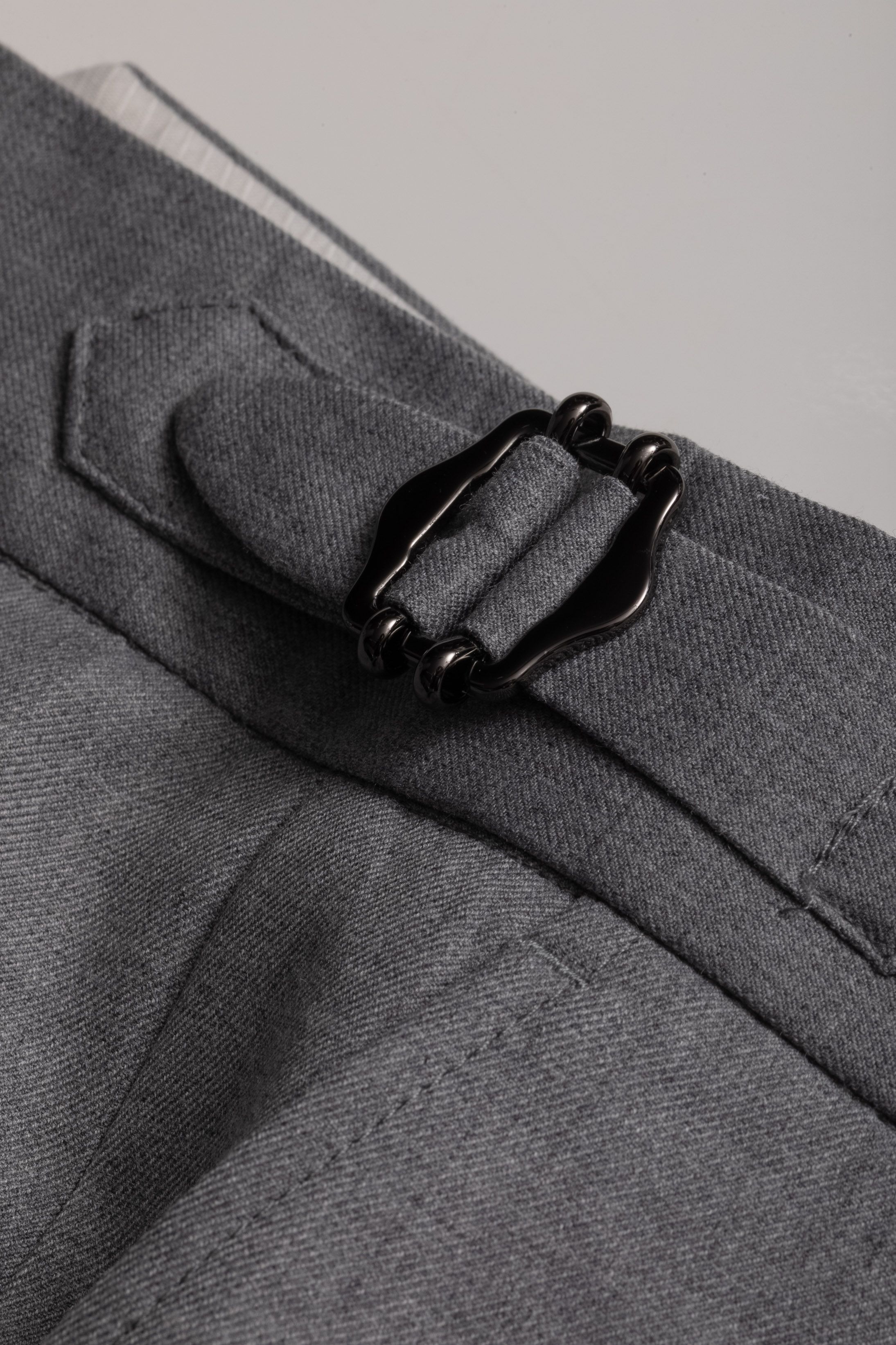 Calça social Slim Fit Milano Cinza claro